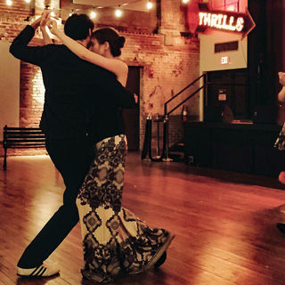 "When I tell people that I dance tango, they picture the sexy leg-linked postcard pose—with my face on the body of the sequined femme fatale. I often lack the heart to set them straight and tell them that, because of injuries as well as feminist contrariness, I wear baggy pants and dance sneakers that make my feet resemble rubber dinghies. Or how I dance in brightly lit gymnasiums in a sea of homely strangers, where everyone is sober and no one ever smiles." Read online at Psychology Today .