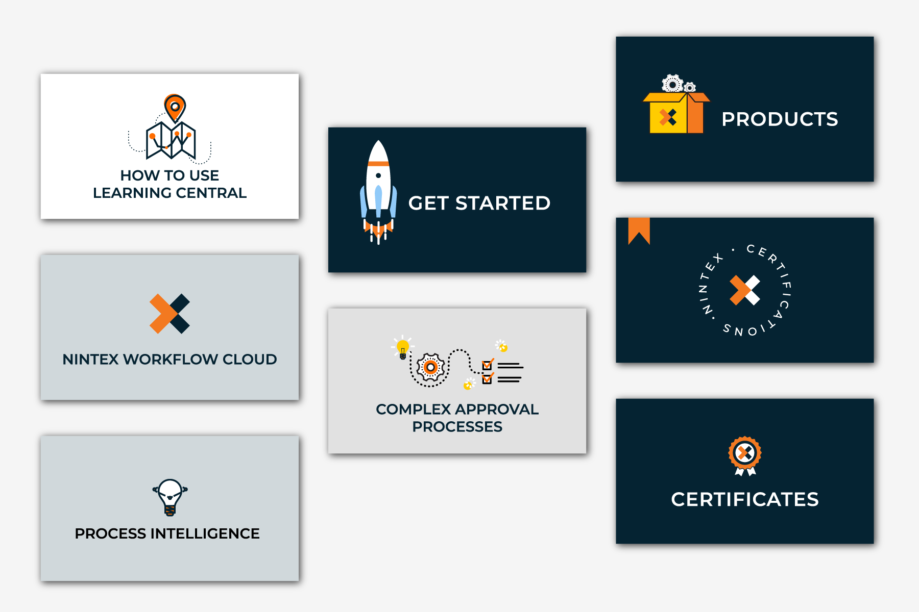  Design explorations for course images 