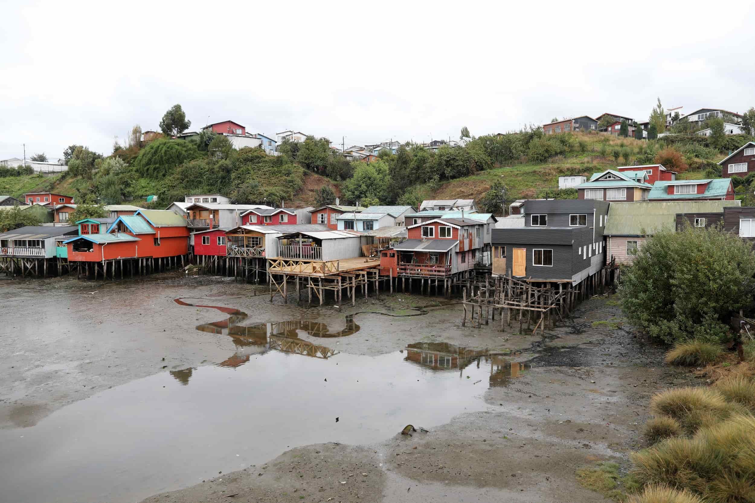 Castro palafitos, Chiloe Island