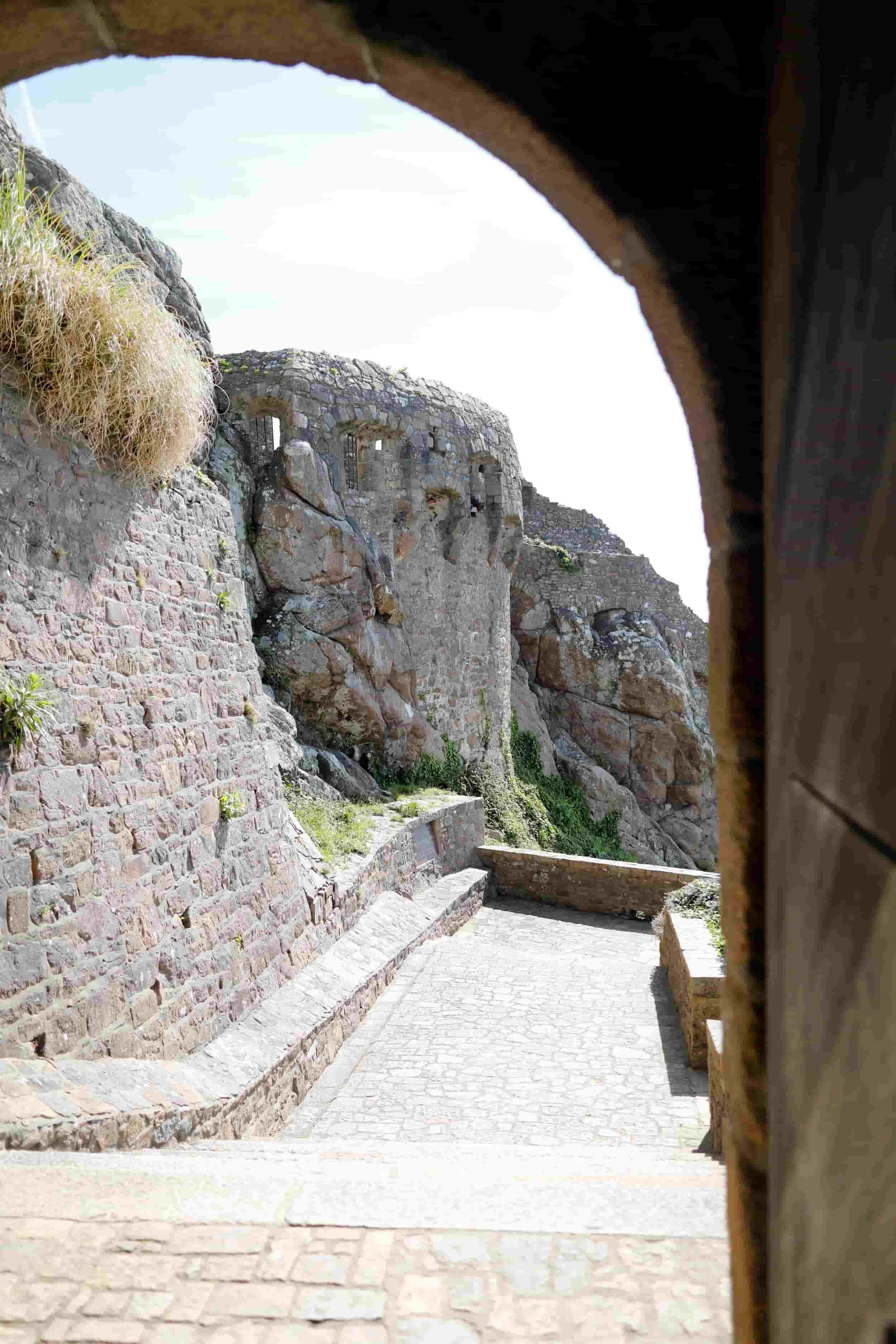 British Channel Island of Jersey, Gorey Castle