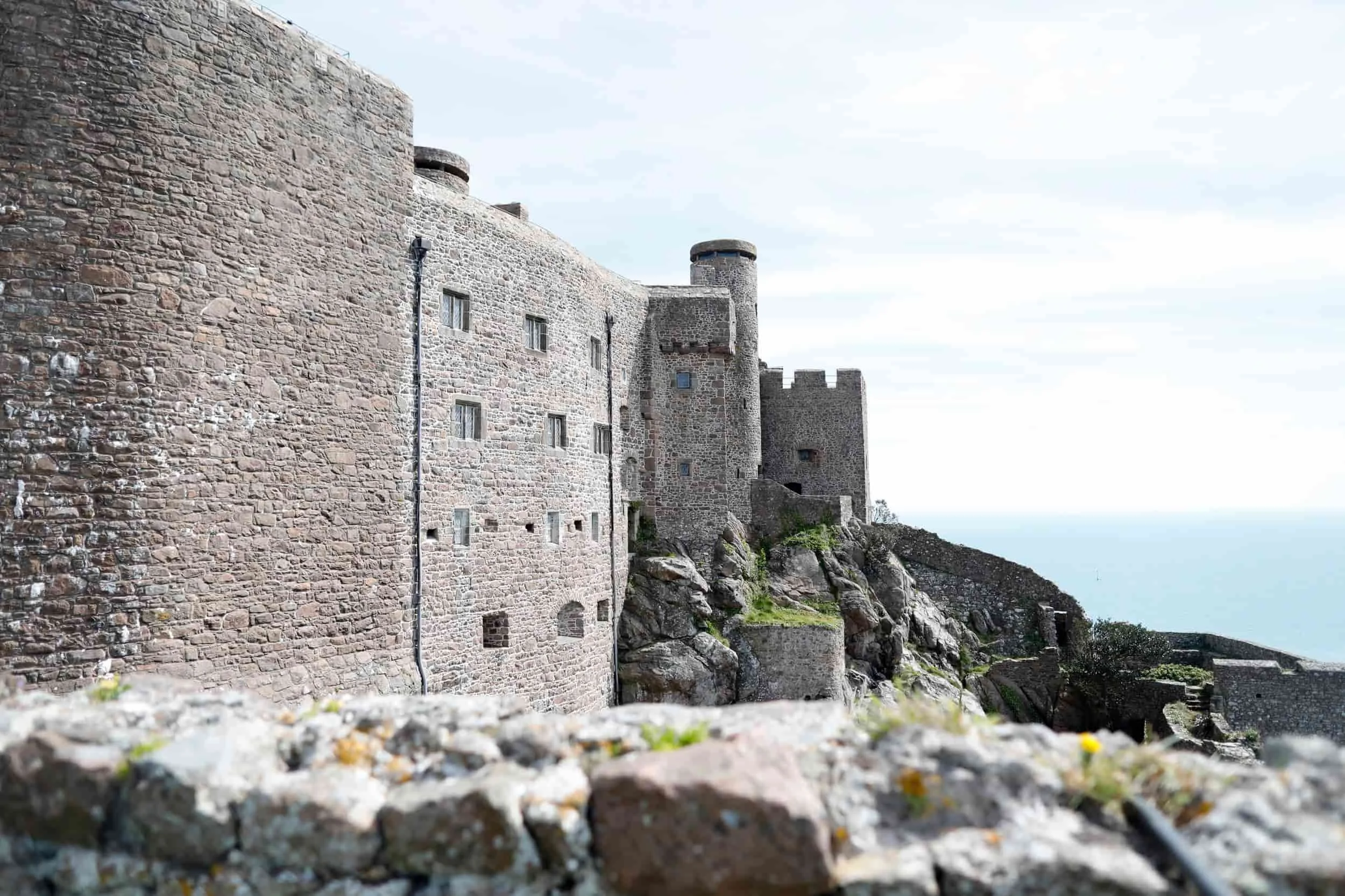 British Channel Island of Jersey, Gorey Castle