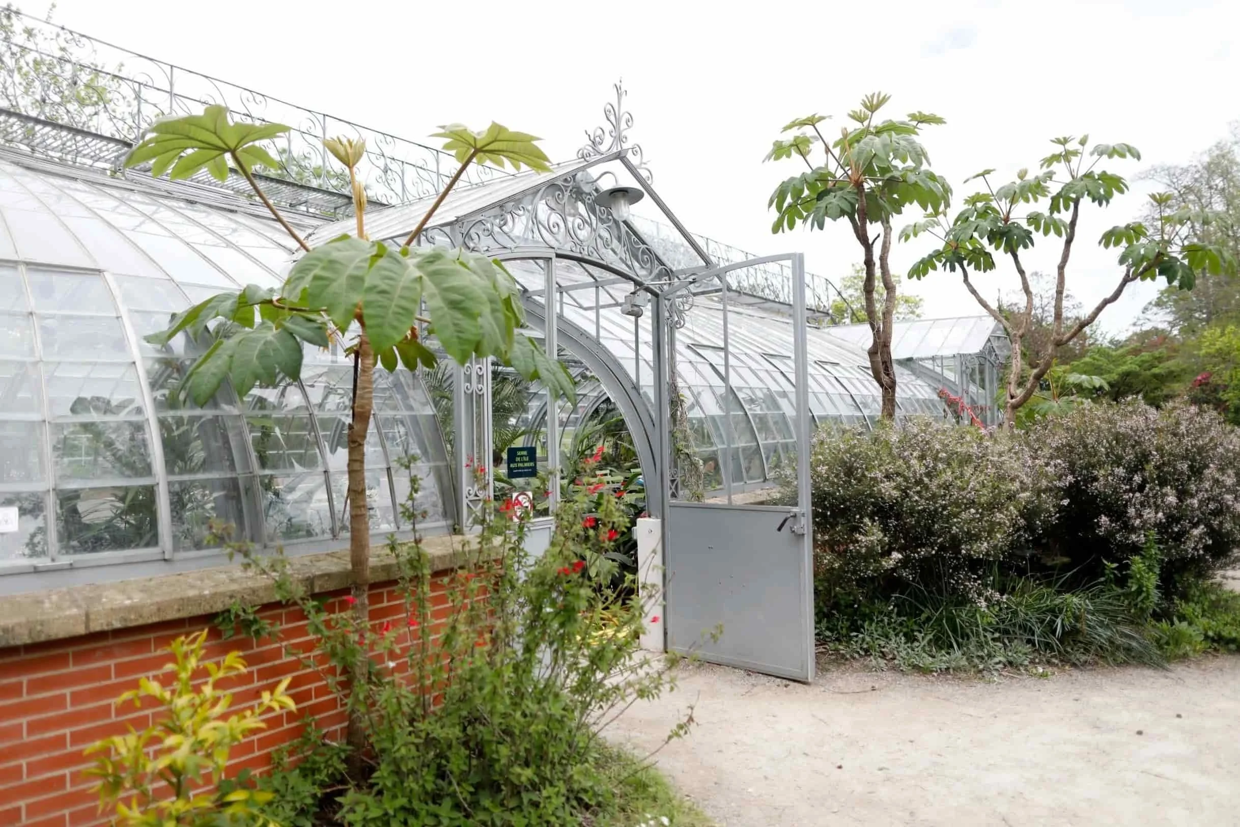 Botanical Gardens of Jardin des Plantes in Nantes, France