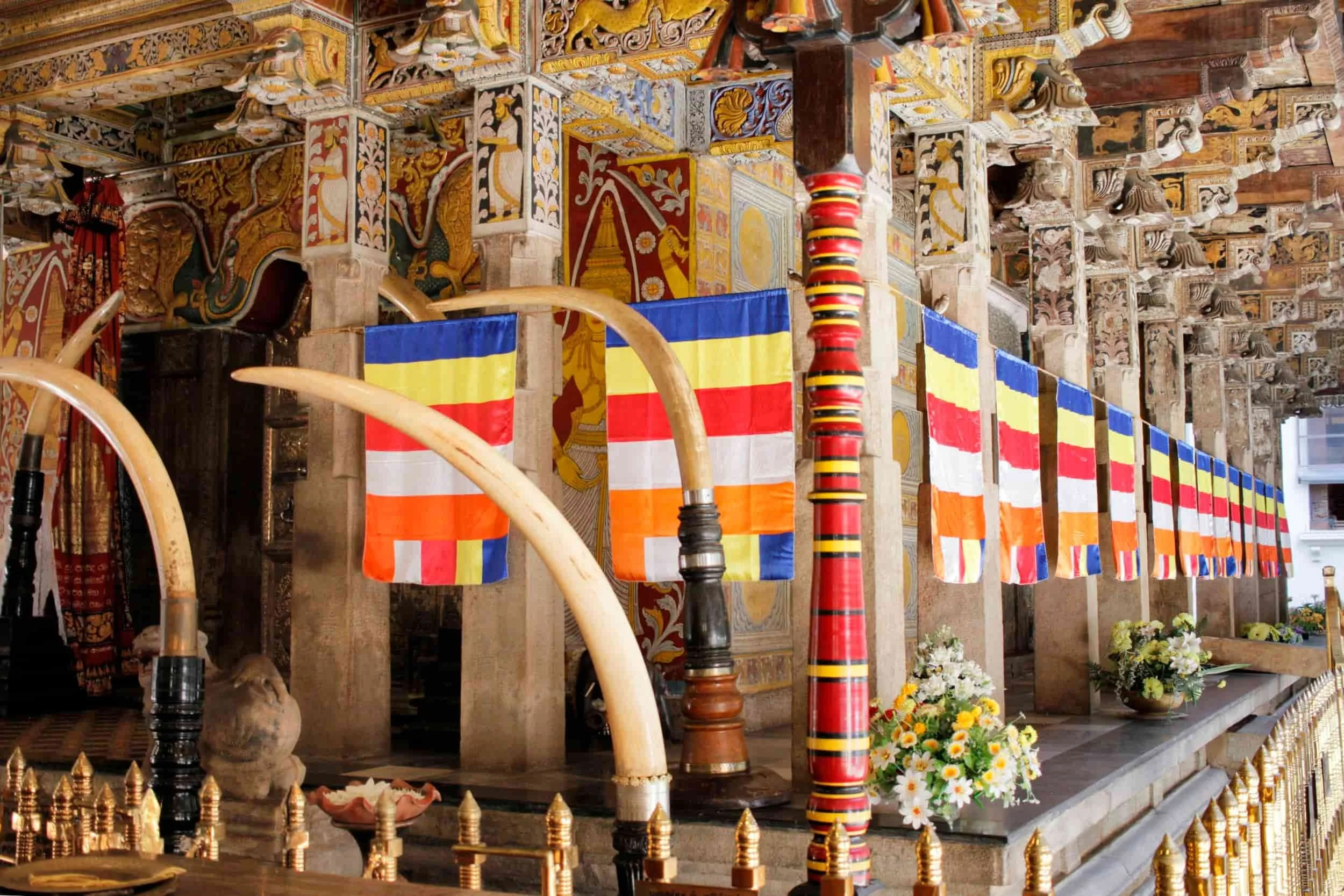 Temple of the Tooth, Kandy Sri Lanka