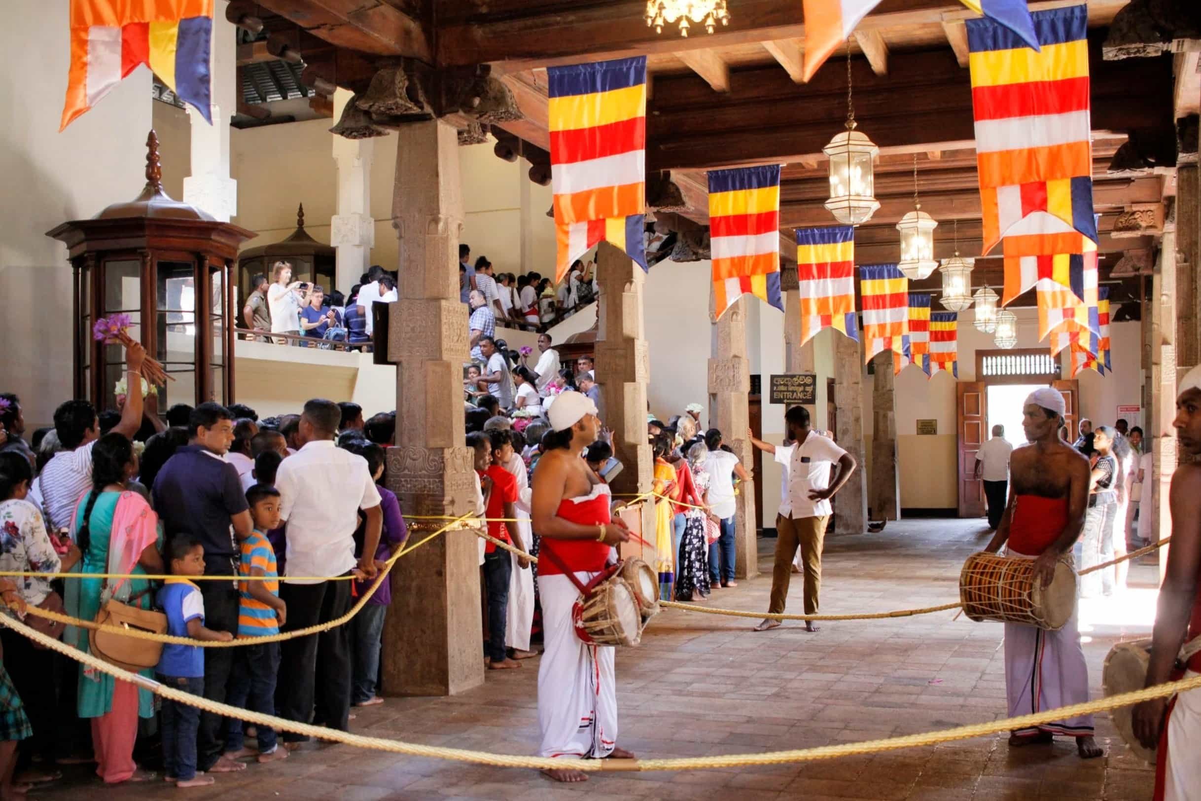 Temple of the Tooth, Kandy Sri Lanka