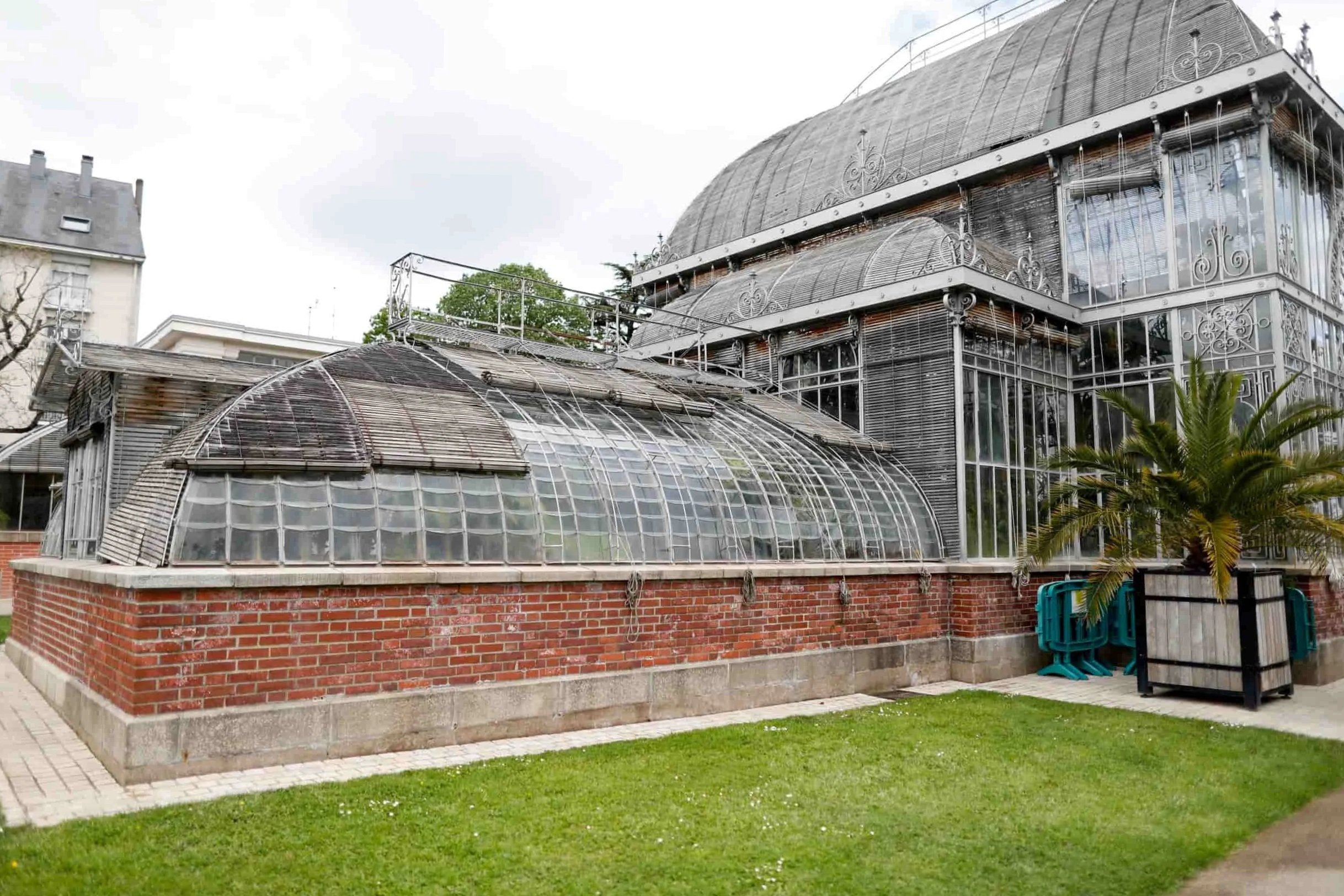 Botanical Gardens of Jardin des Plantes in Nantes, France