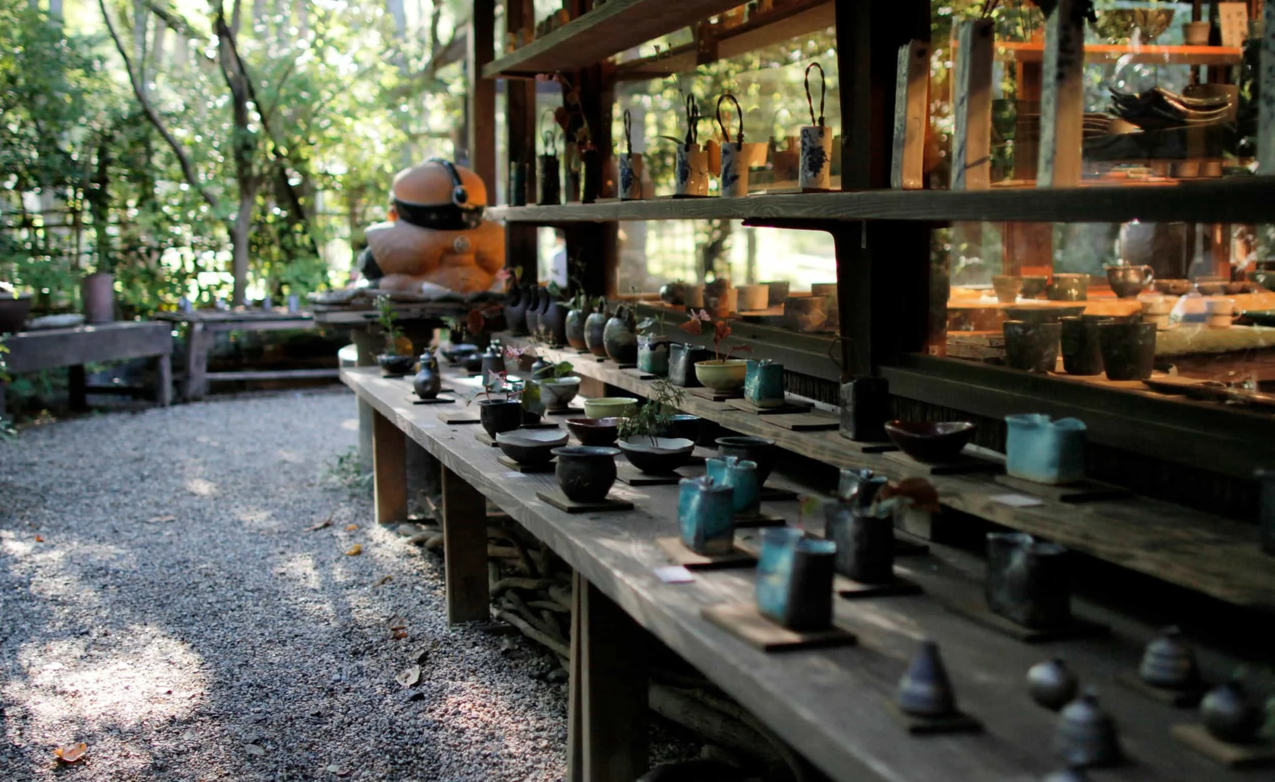 Kotouen pottery at Arashiyama