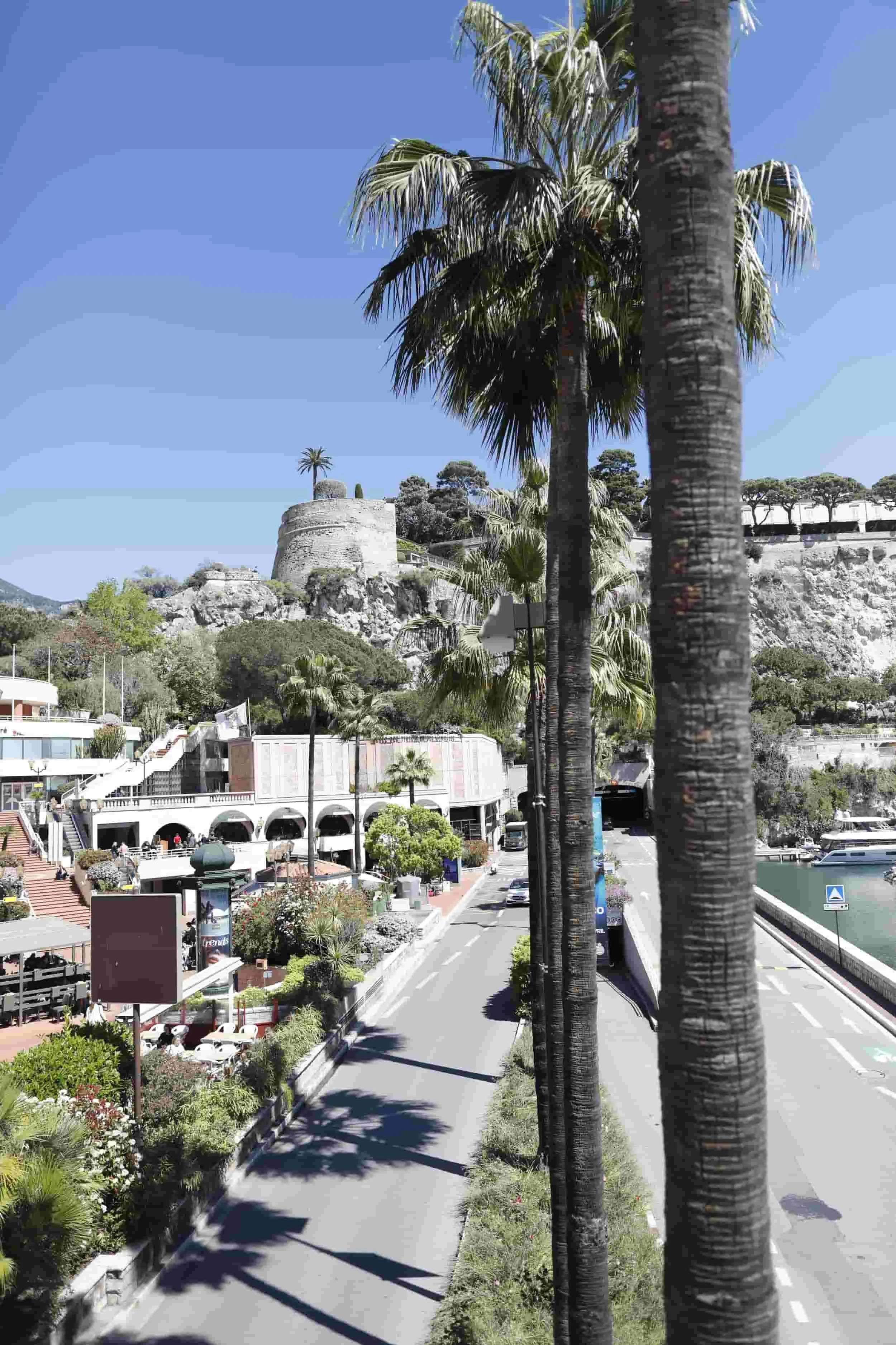 Port de Fontvielle in Monaco