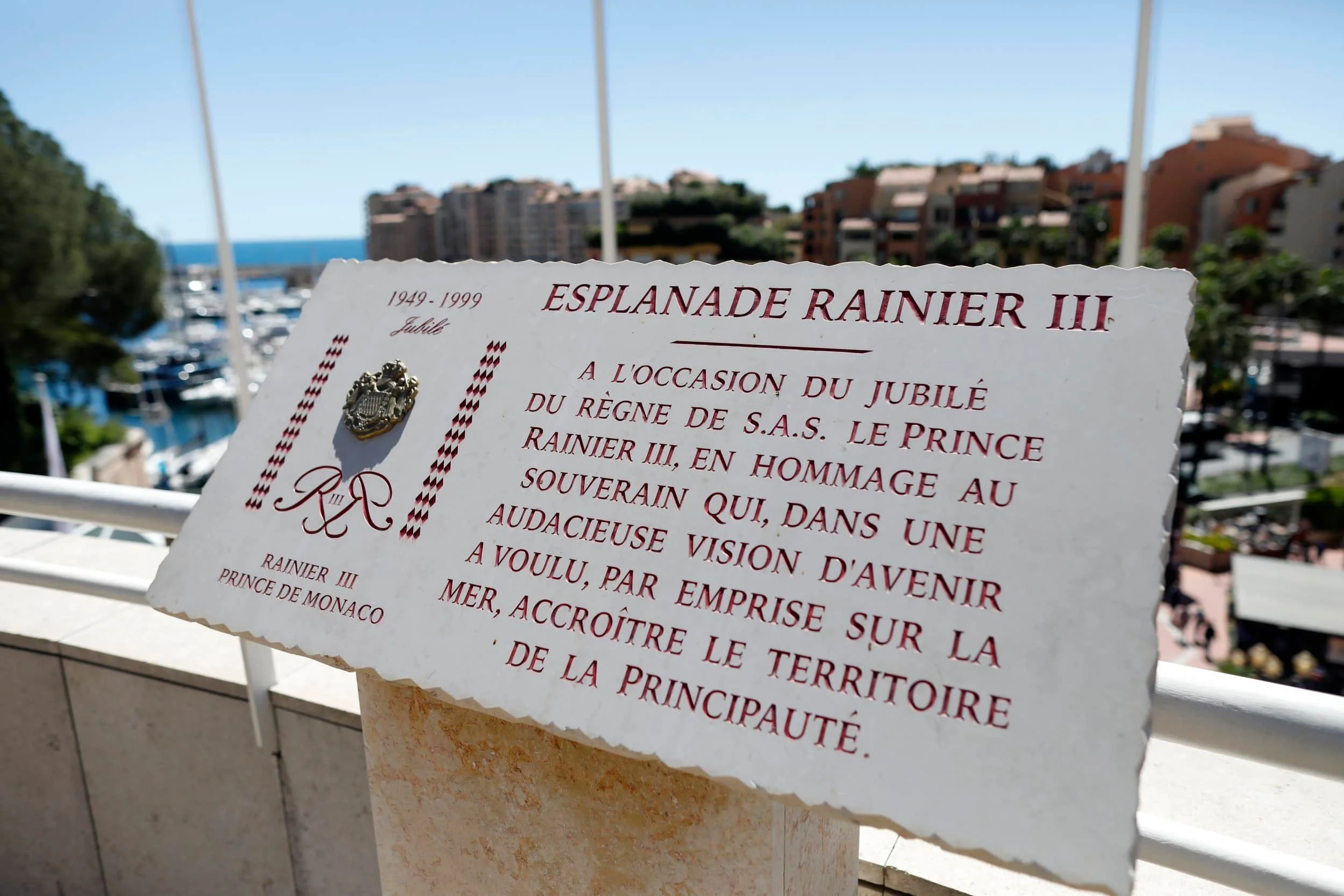 Port de Fontvielle in Monaco