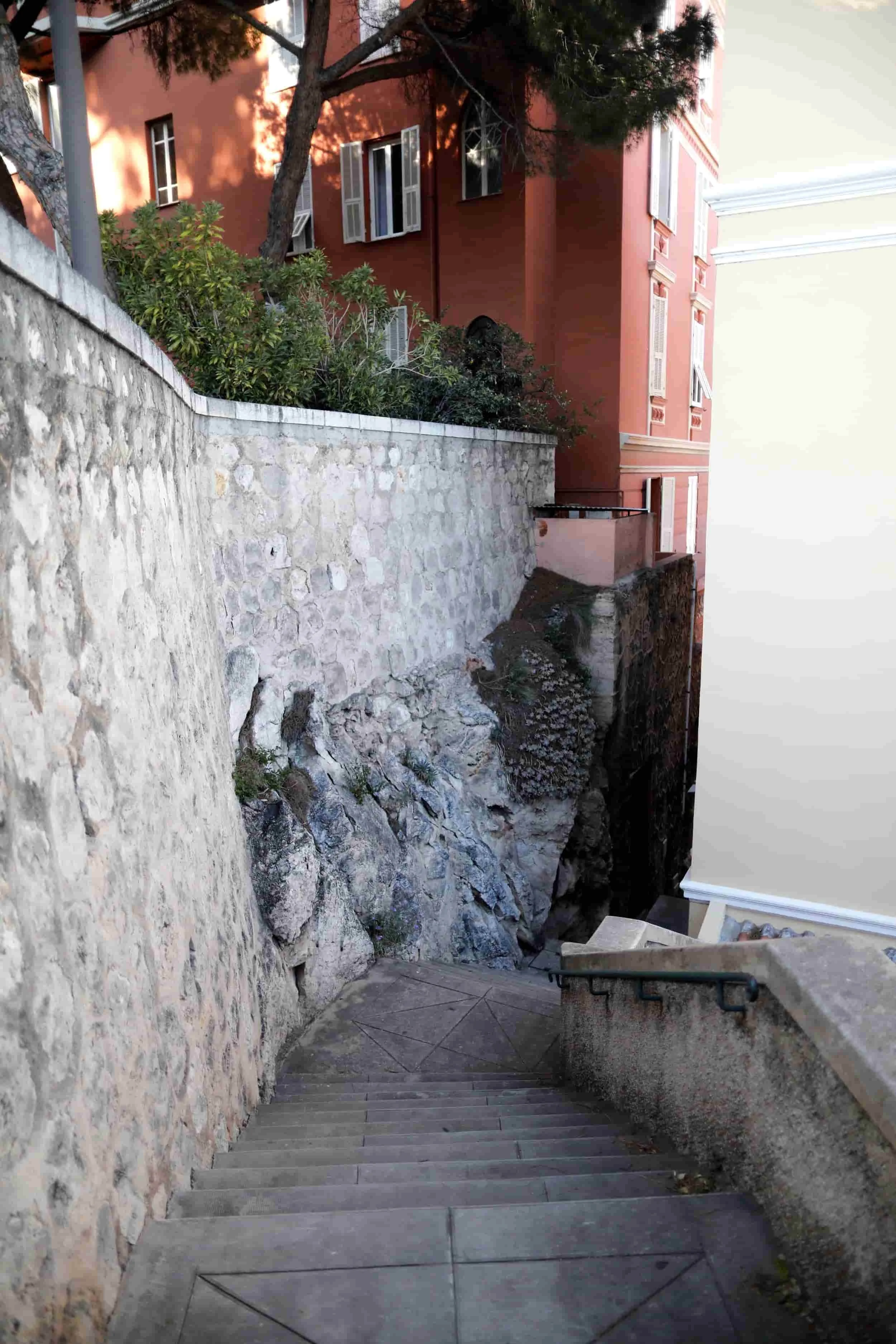 Streets above Monaco