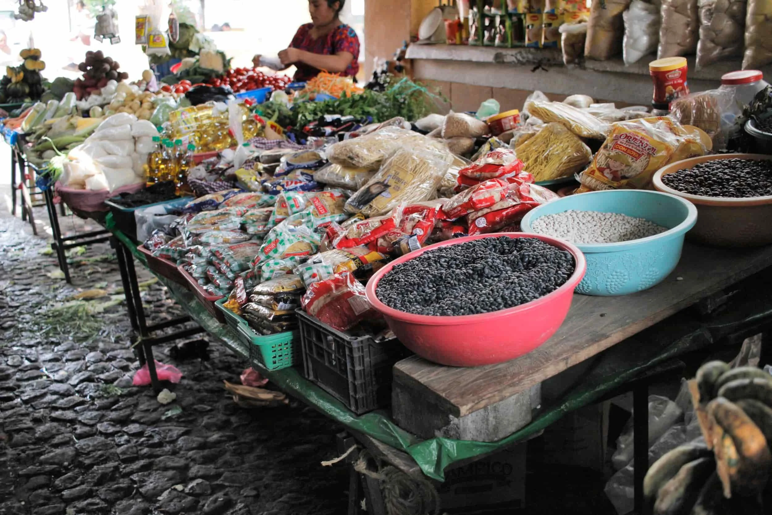 Santa María de Jesús market