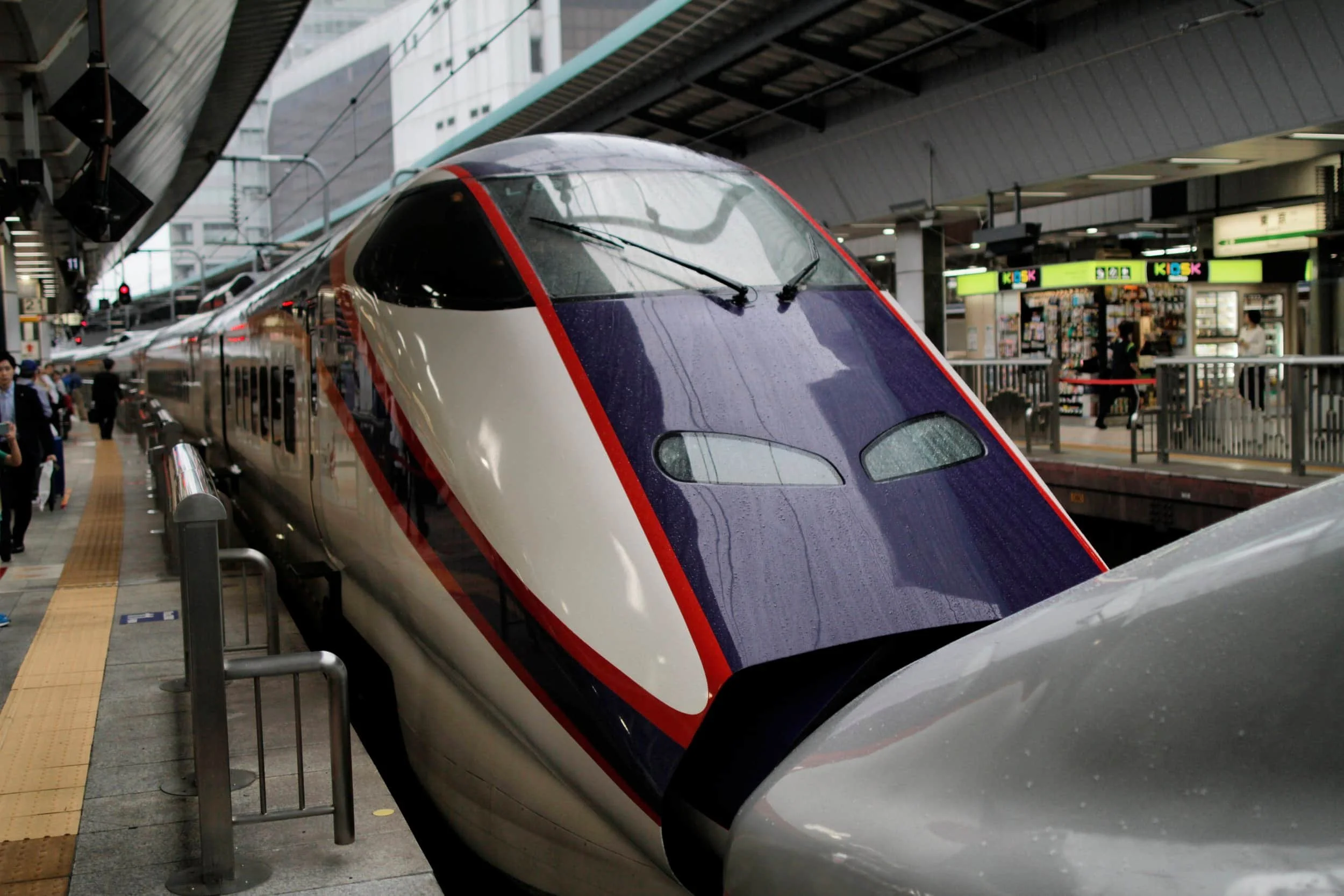 high speed train in Japan