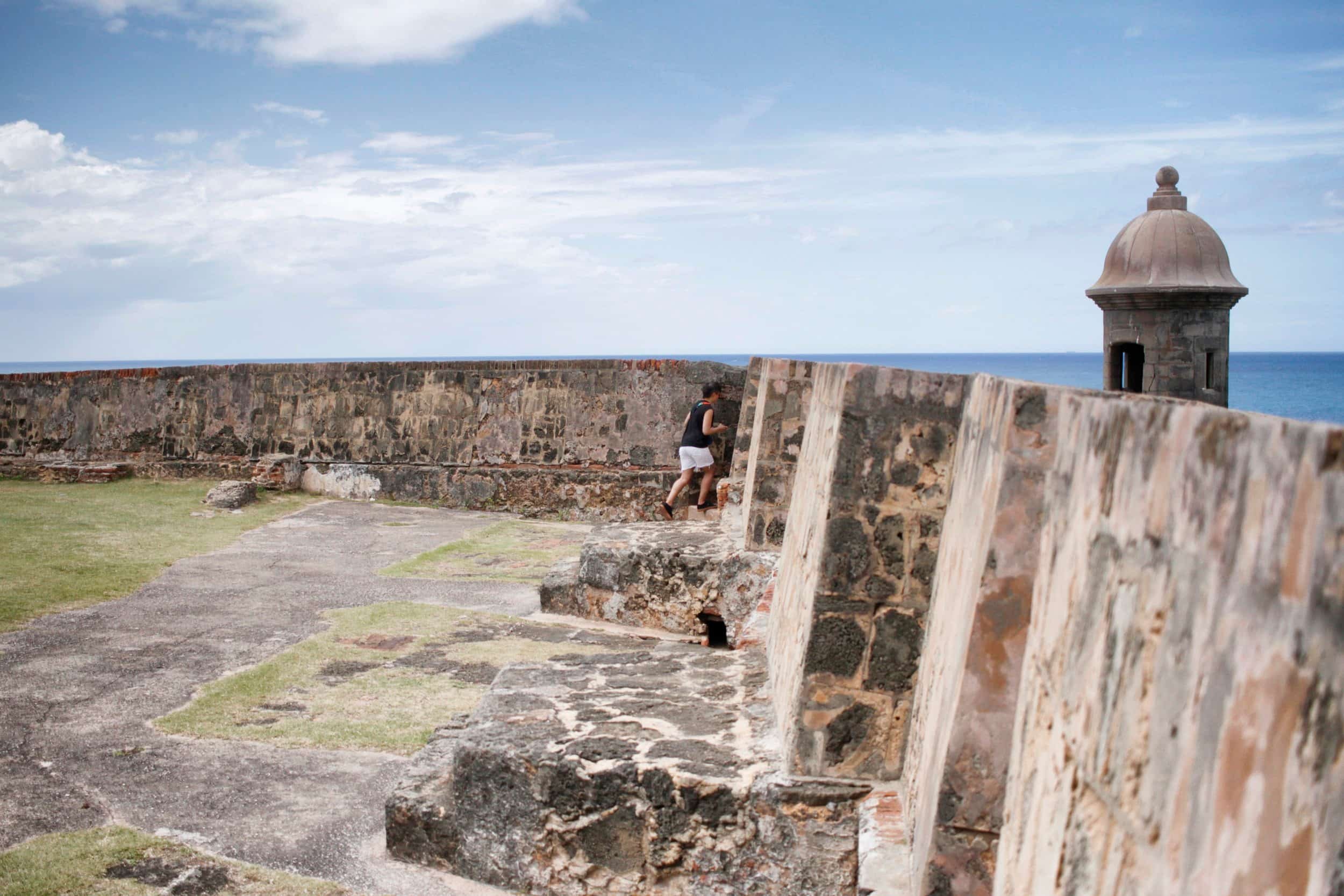 Castillo de San Cristóbal in Viejo San Juan PR