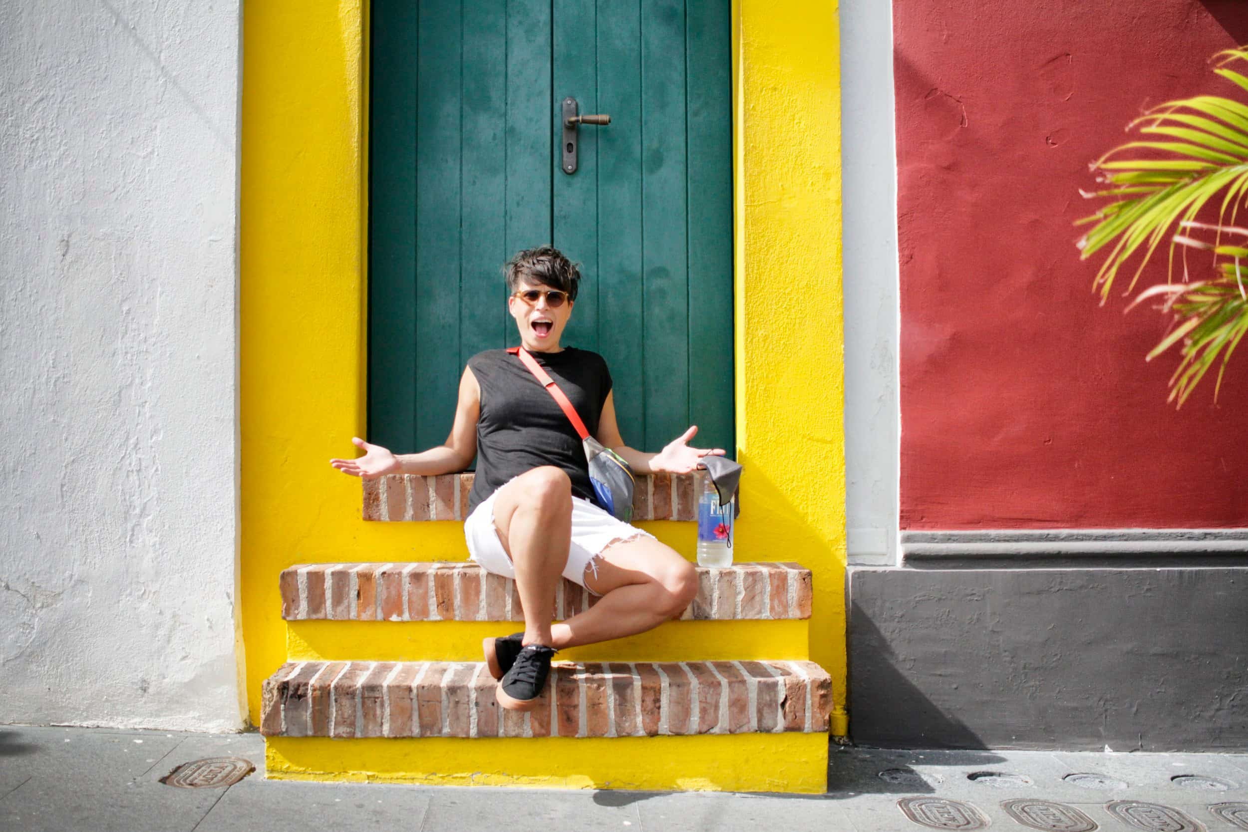 Narrow House in Viejo San Juan PR