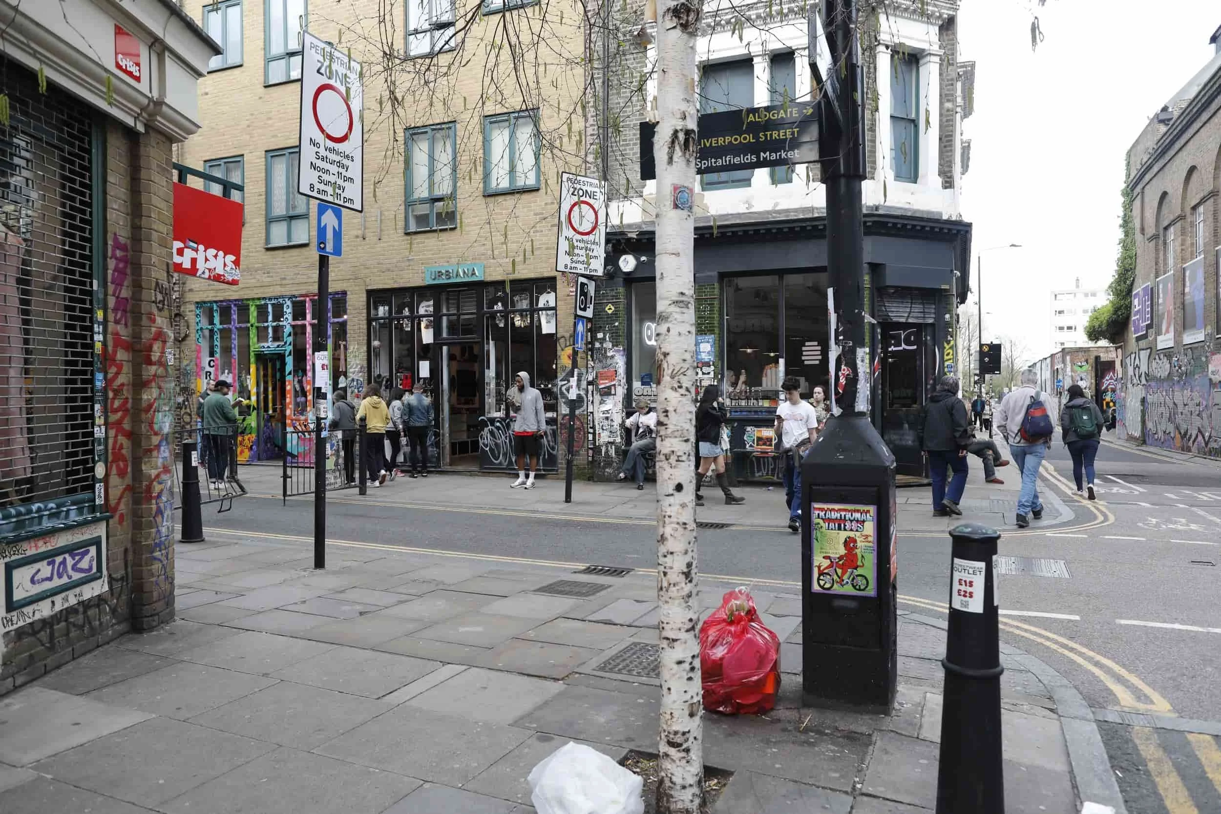 Brick Lane in London