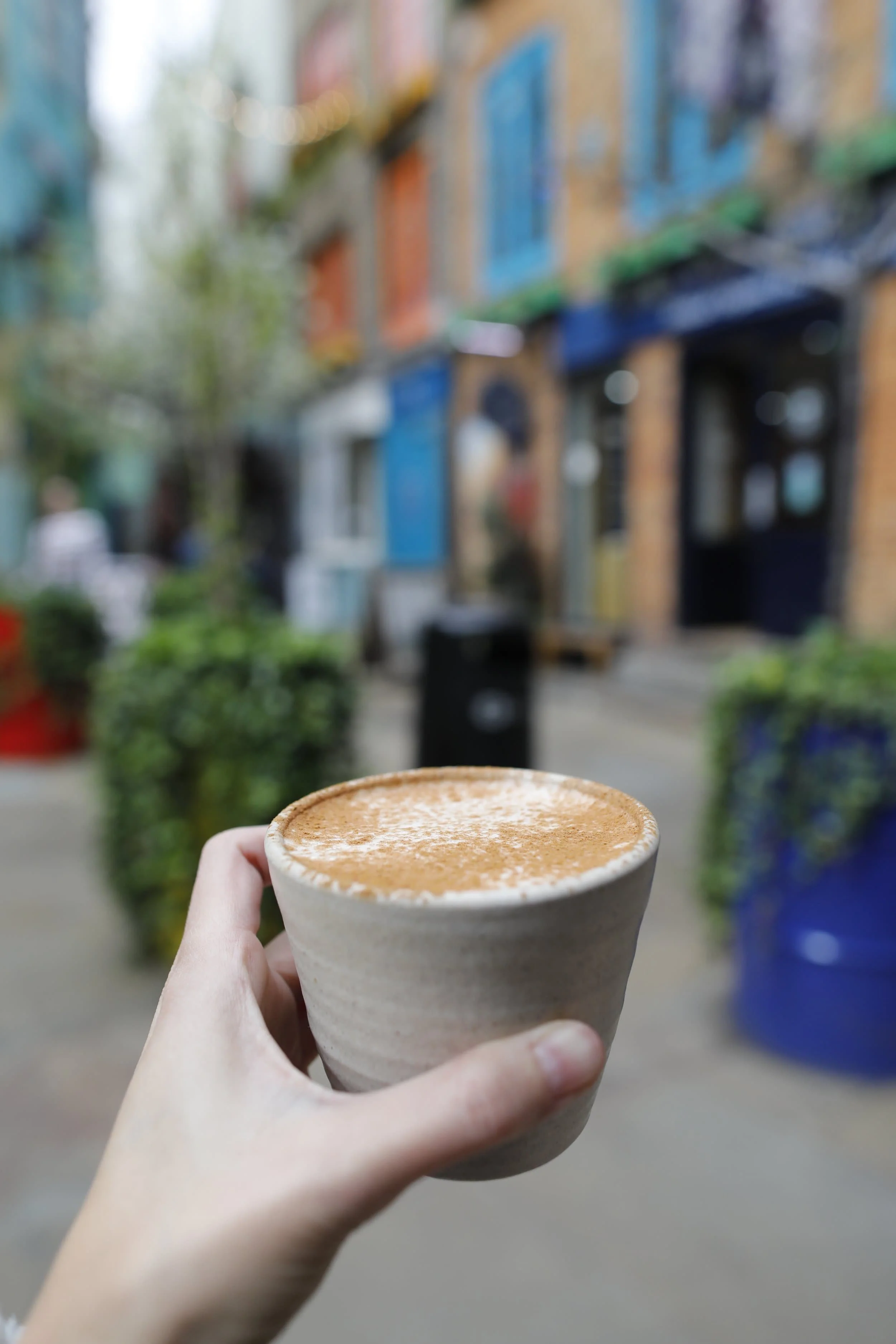 Coffee at Neal's Yard in London
