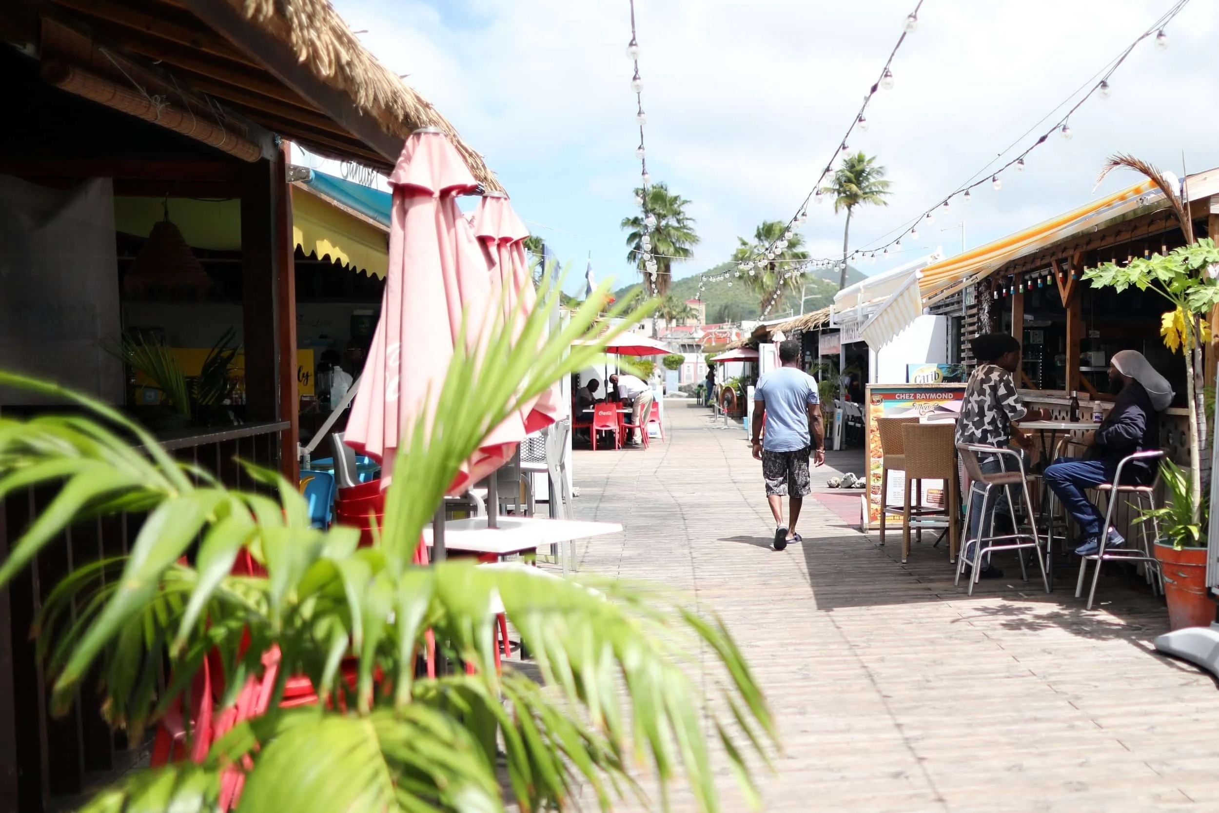 Marigot Market in Saint Martin
