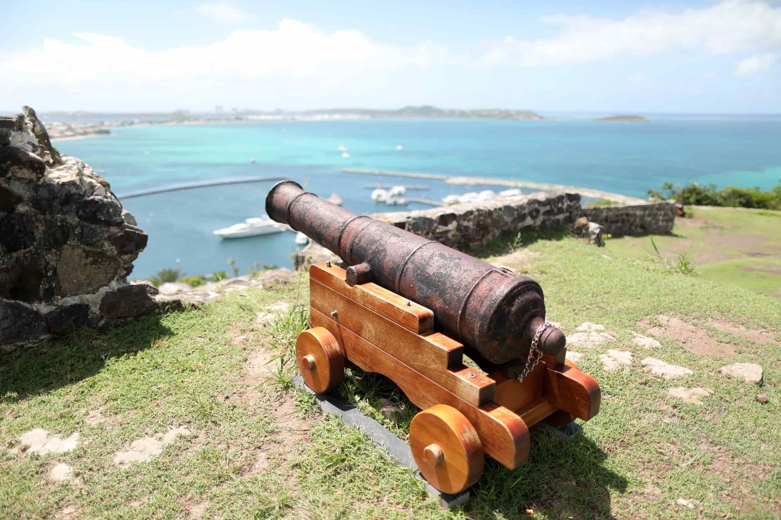 Views over the bay from Fort St. Louis