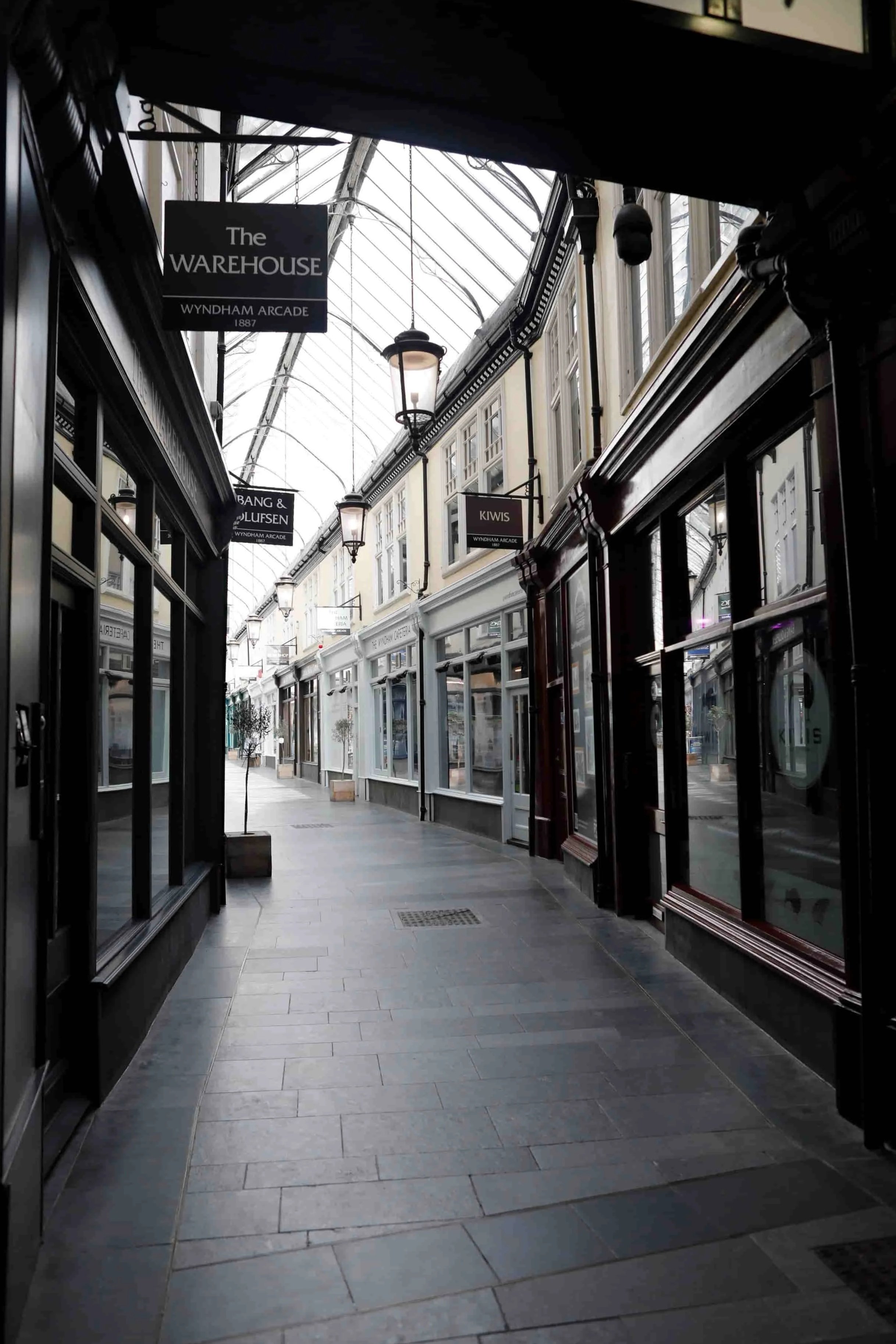 Cardiff arcades in Cardiff UK