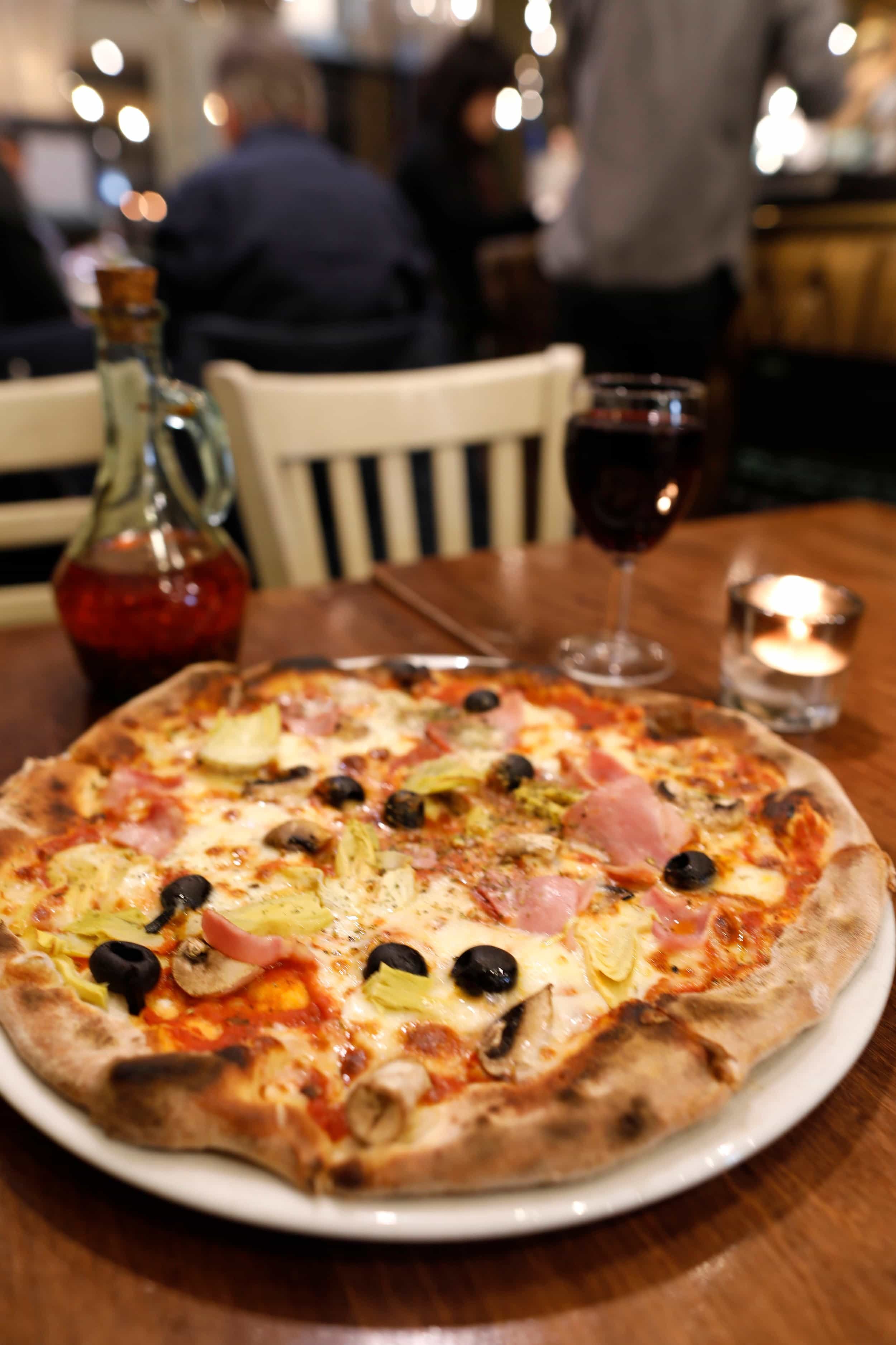 Cafe Citta, pizza in Cardiff Wales