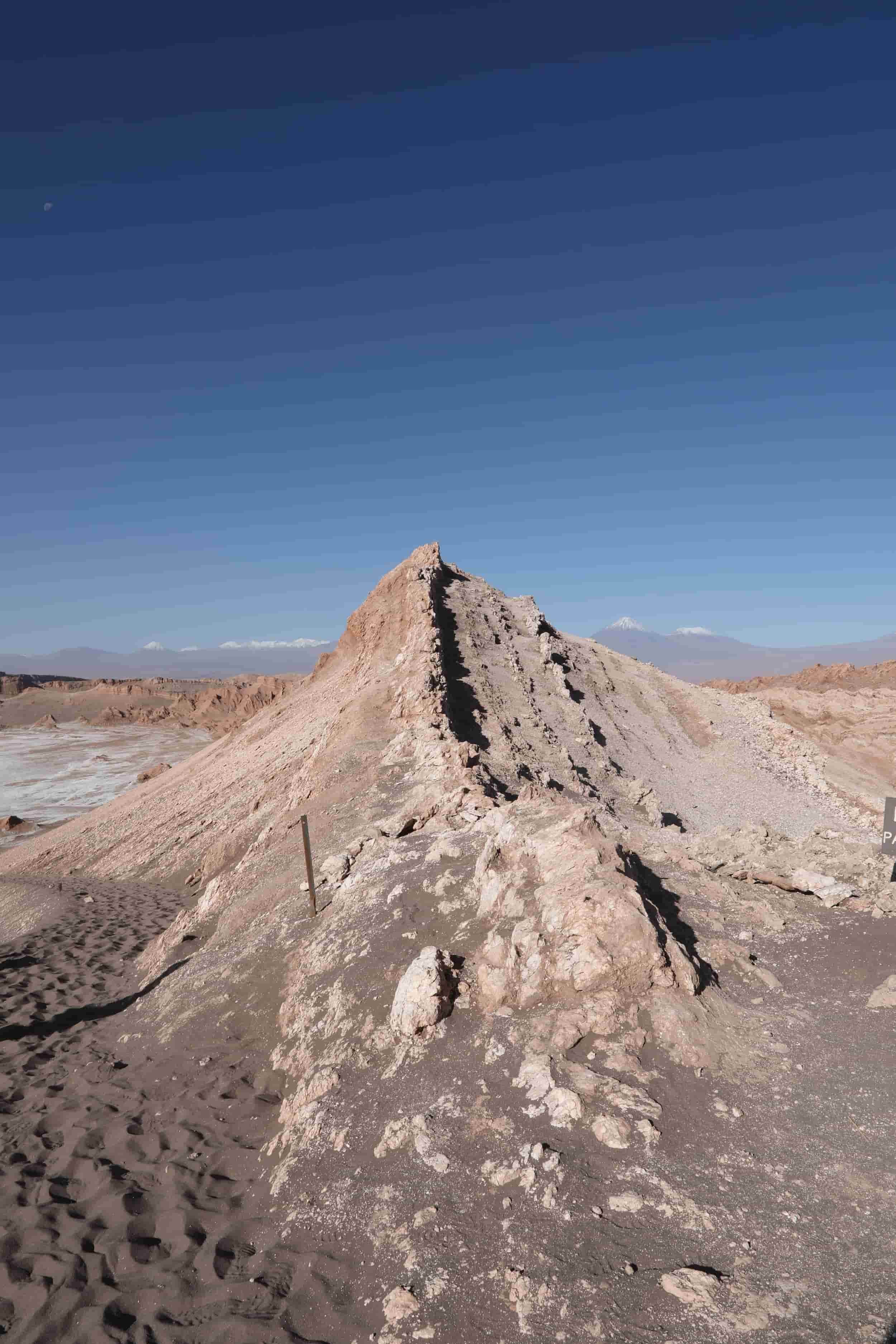 Valle de la Luna Chile, otherworldly landscape, hiking up Great Dune