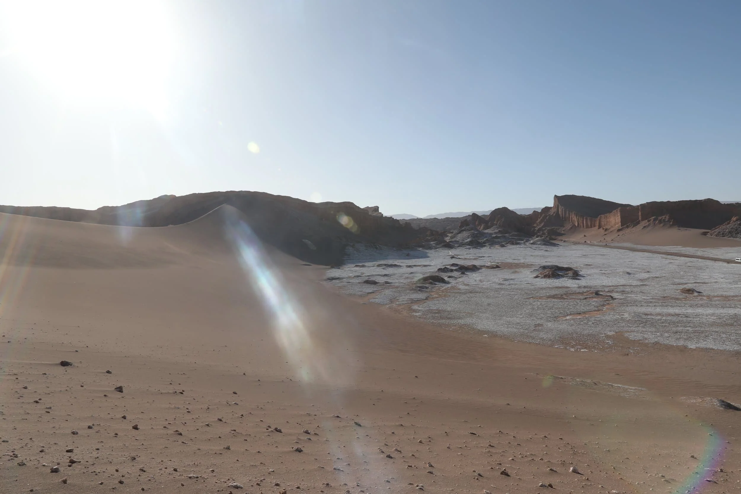 Valle de la Luna Chile, otherworldly landscape