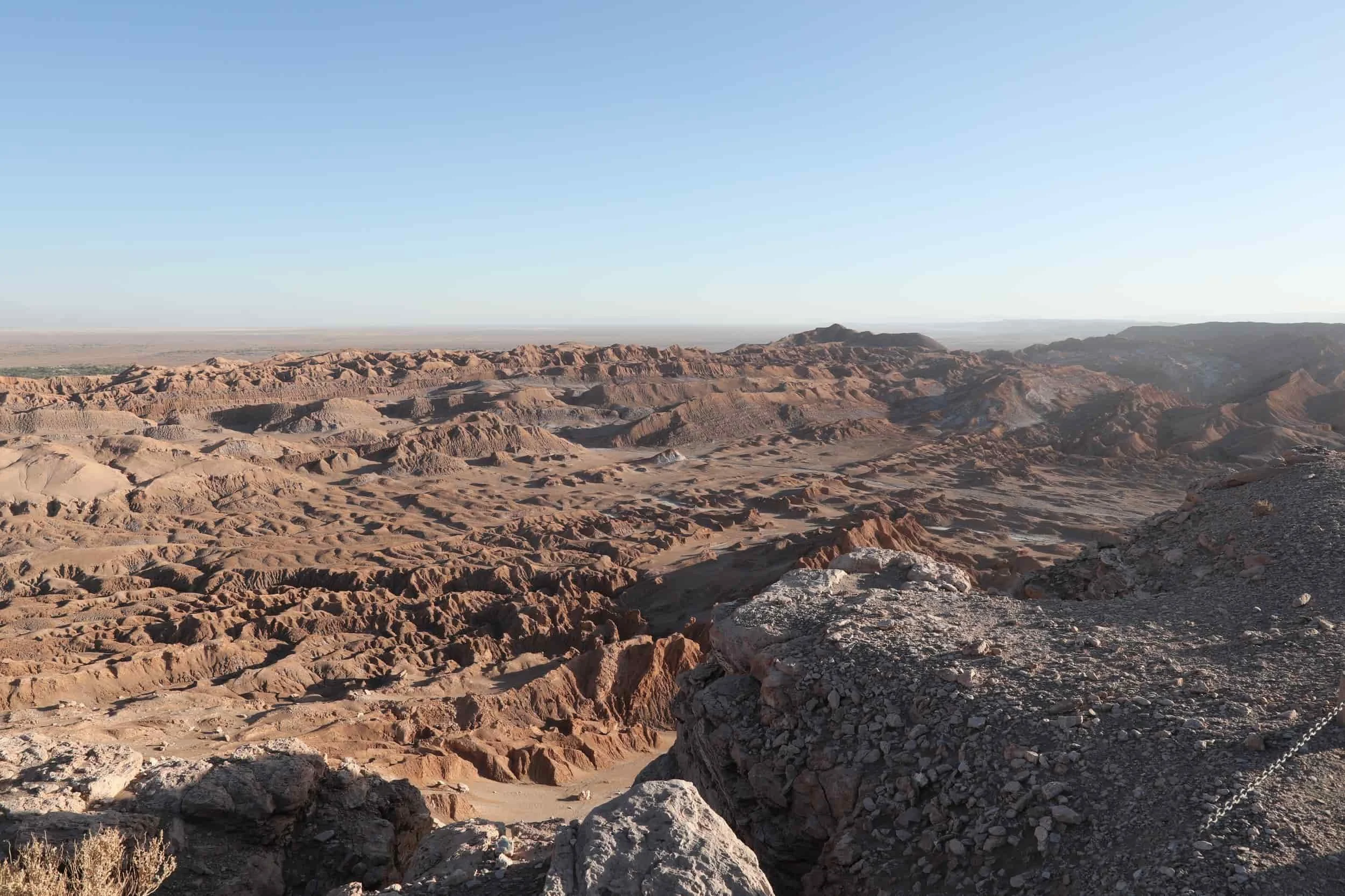 Valle de la Luna Chile, otherworldly landscape, Coyote Rock, locally known as Piedra del Coyote or Mirador de Kari