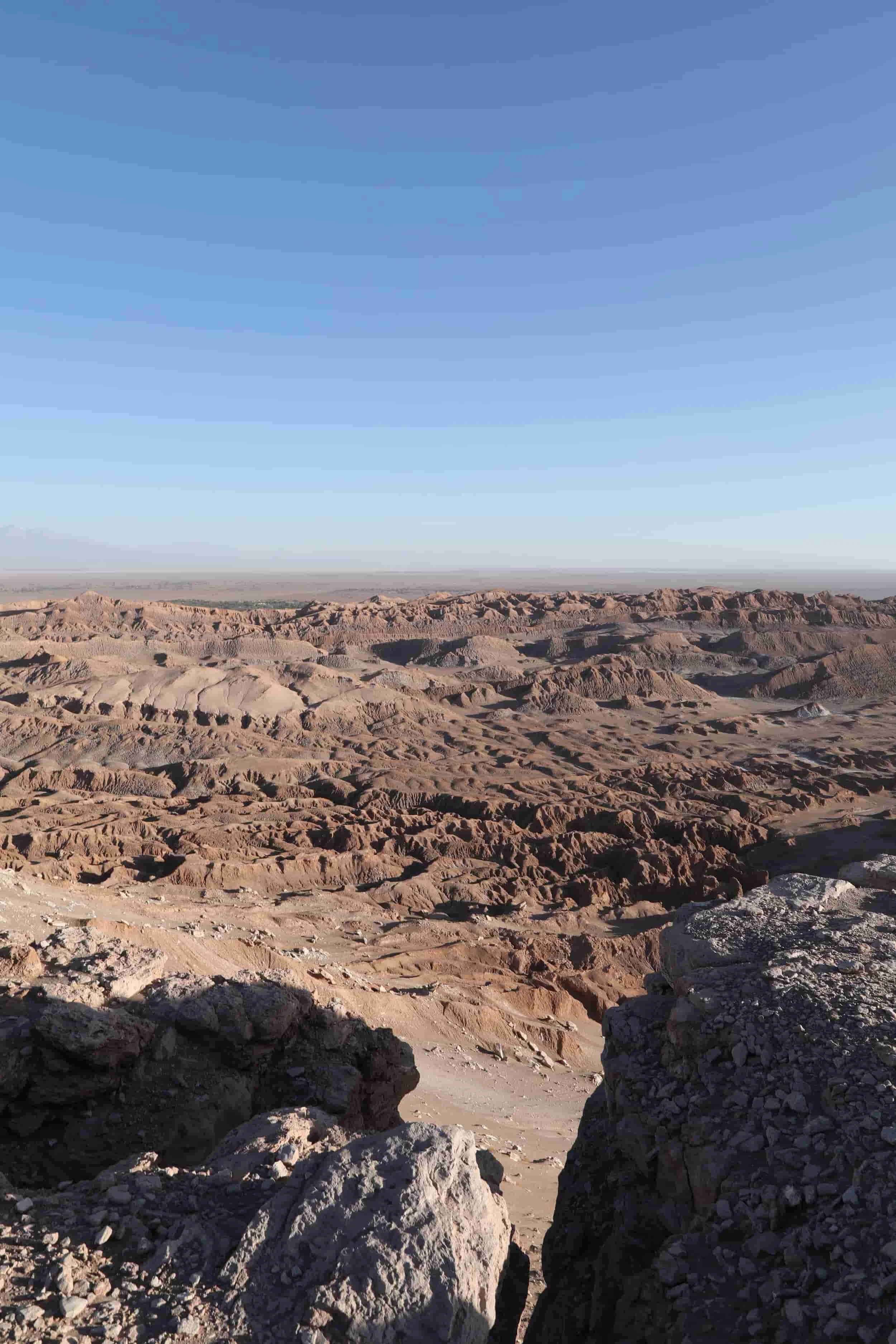 Valle de la Luna Chile, otherworldly landscape, Coyote Rock, locally known as Piedra del Coyote or Mirador de Kari