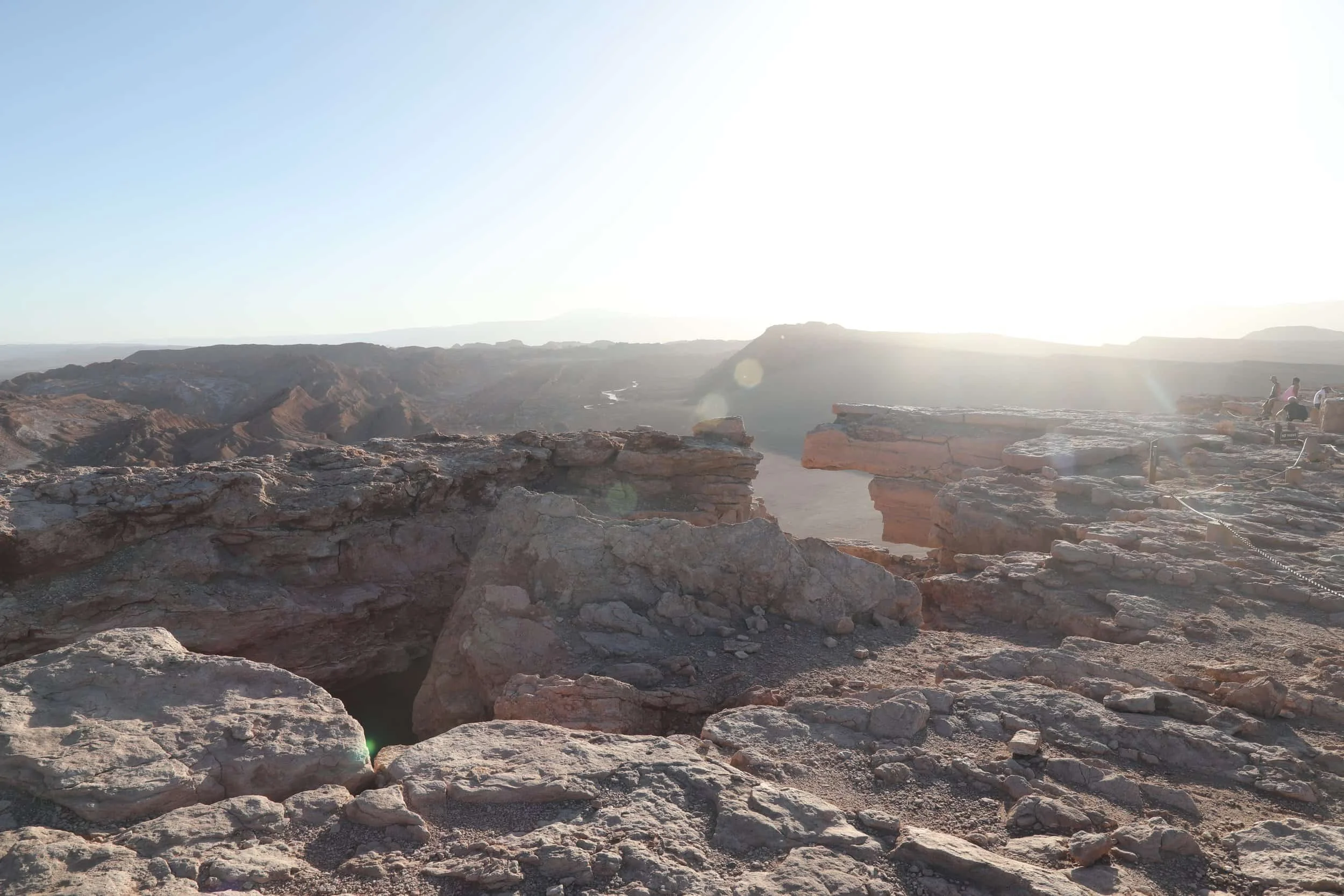 Valle de la Luna Chile, otherworldly landscape, Coyote Rock, locally known as Piedra del Coyote or Mirador de Kari
