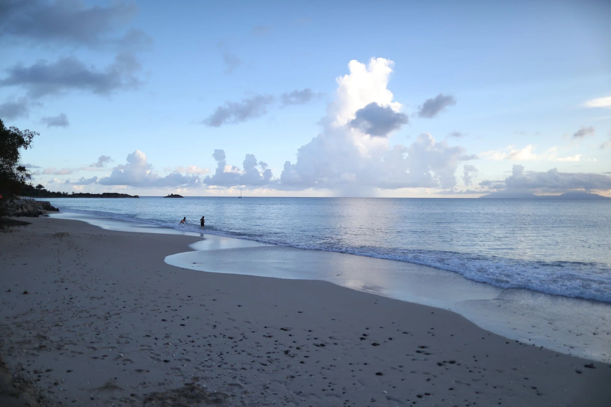 Turner’s Beach on Antigua island, beach and ocean view