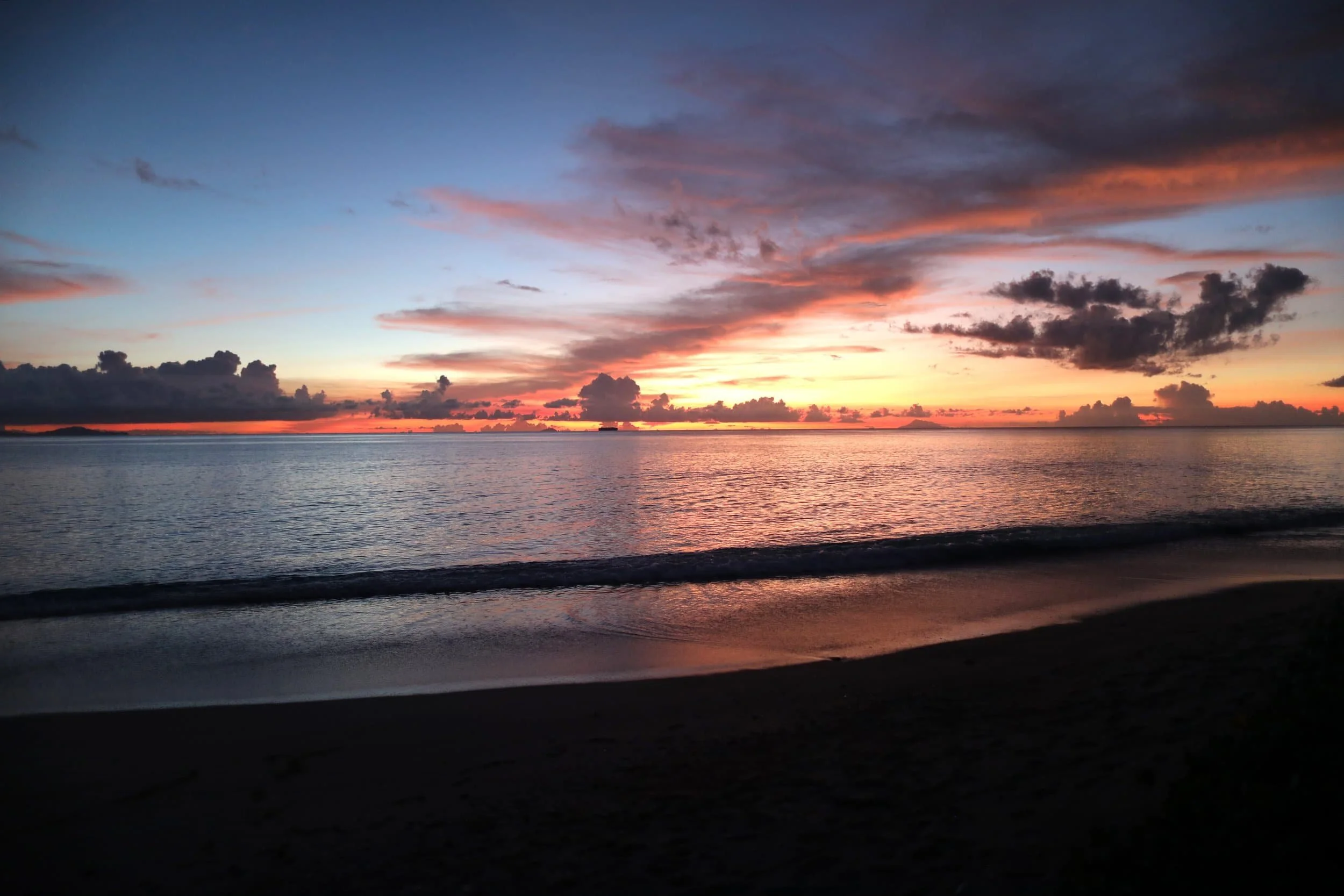 Turner’s Beach on Antigua island, beach and ocean view