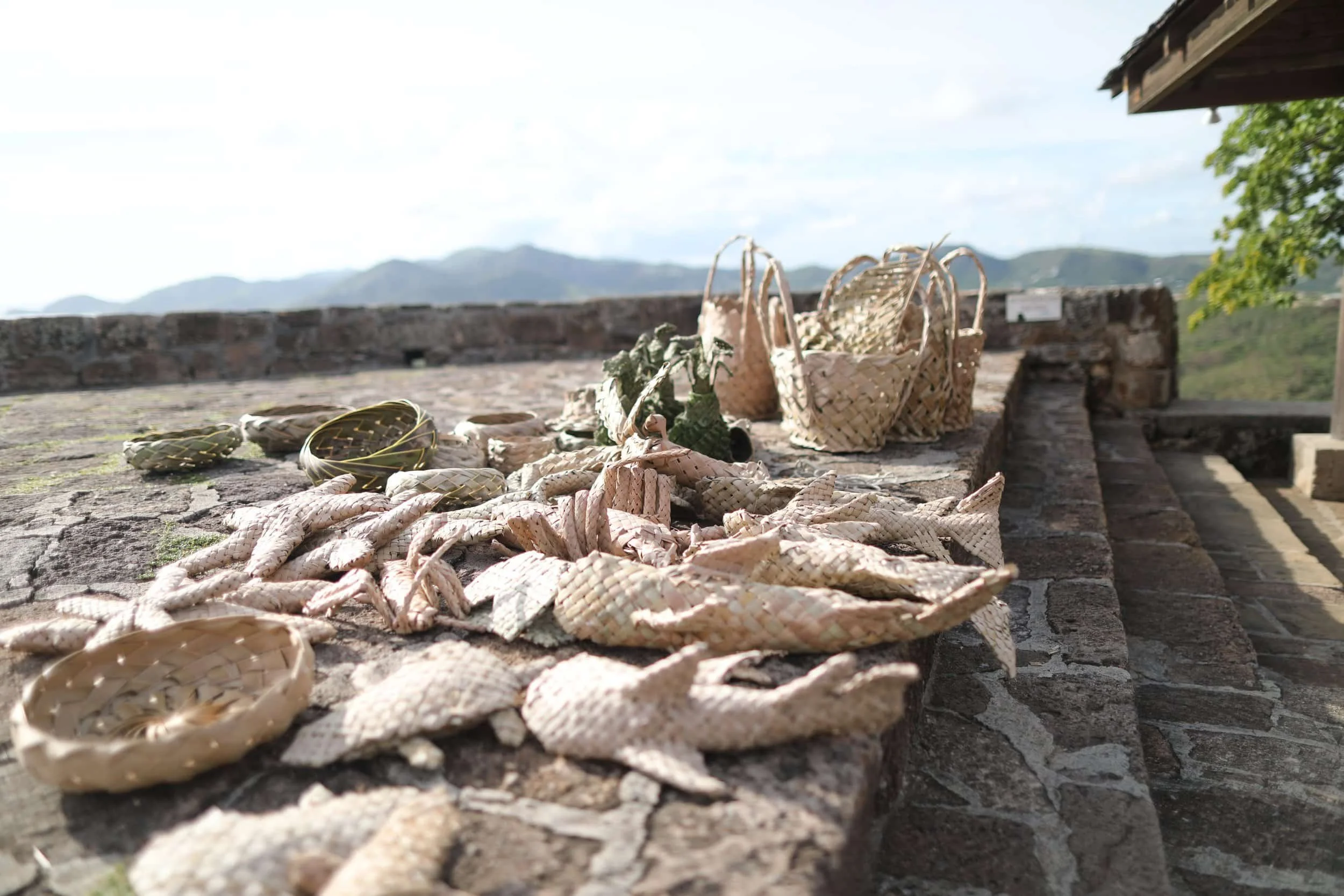 Shirley's Lookout on Antigua island