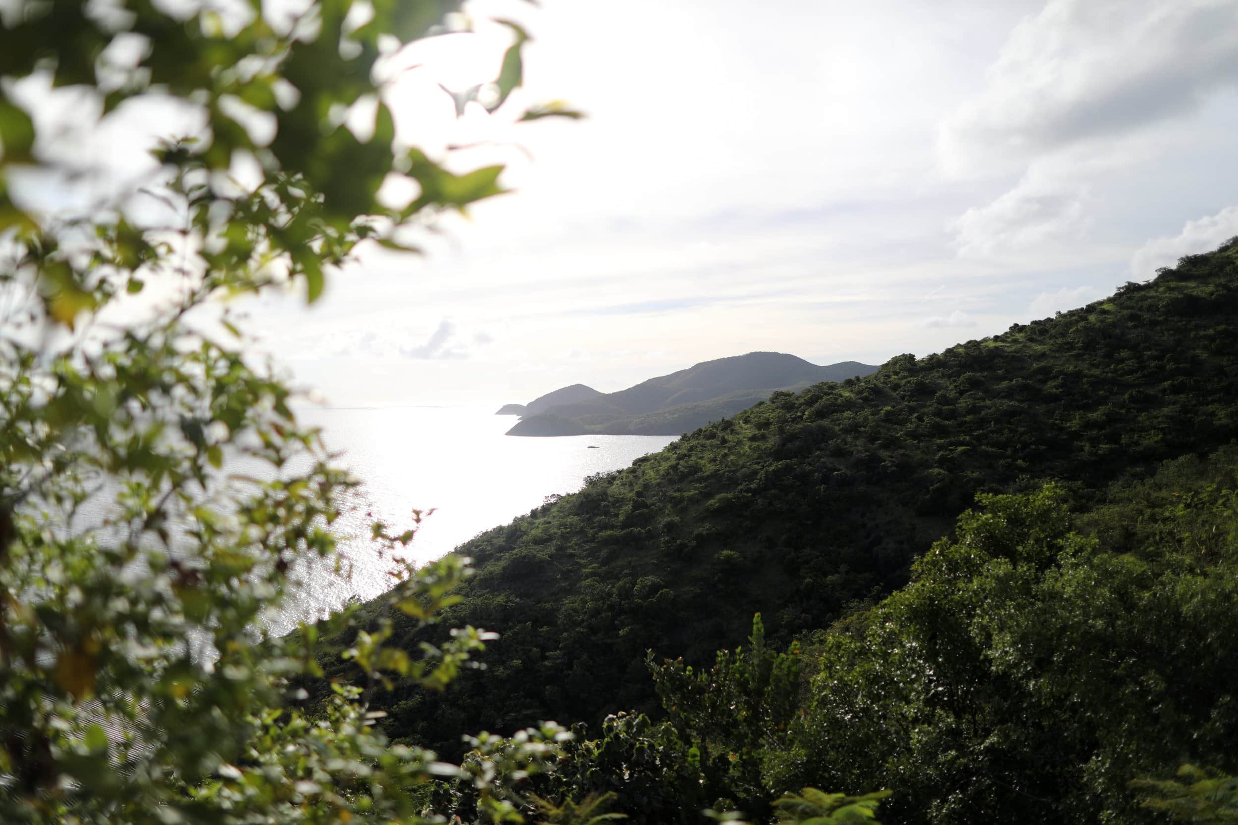 Views overlooking Antigua island