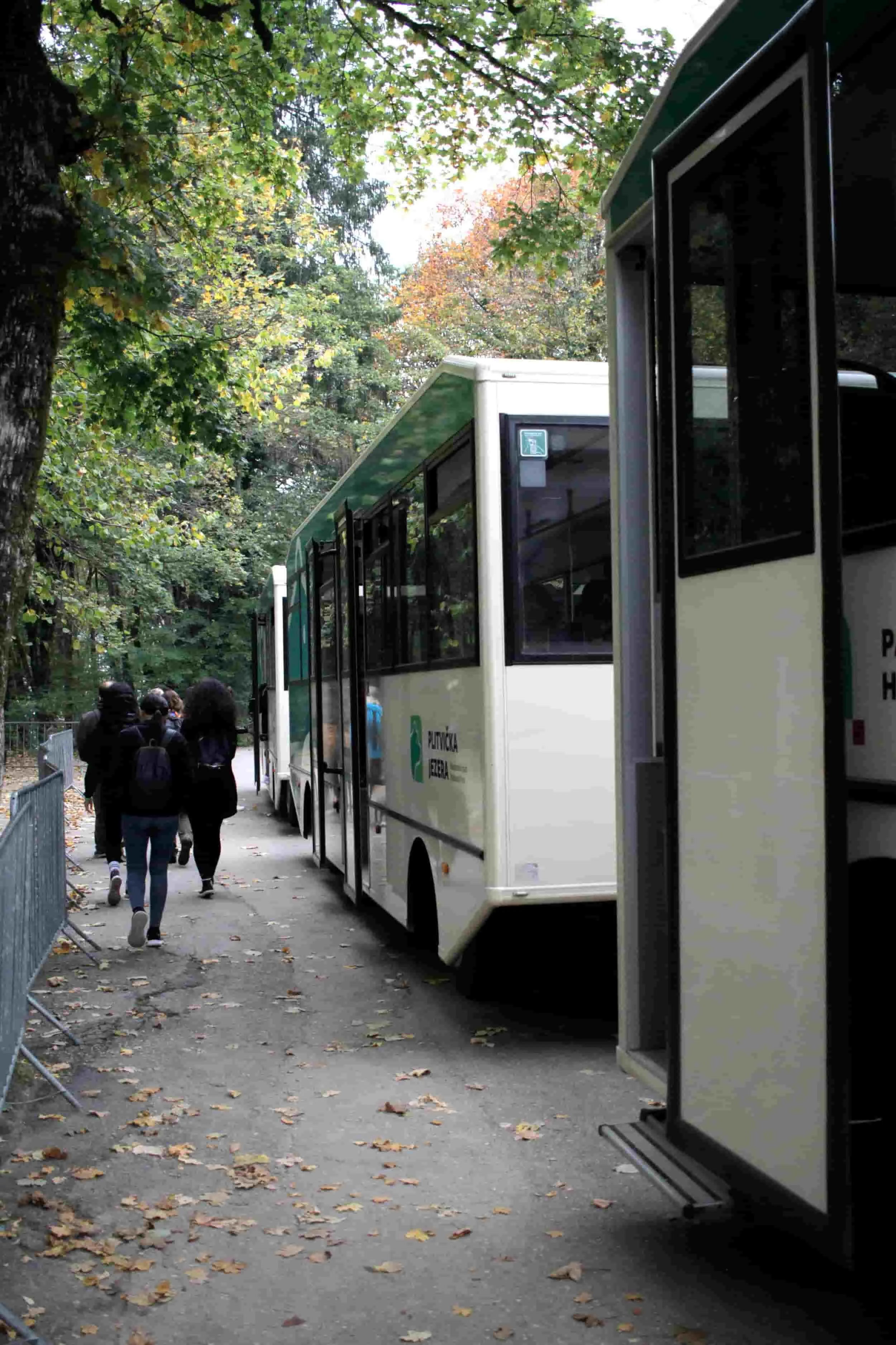 Shuttle at Plitviče Lakes National Park
