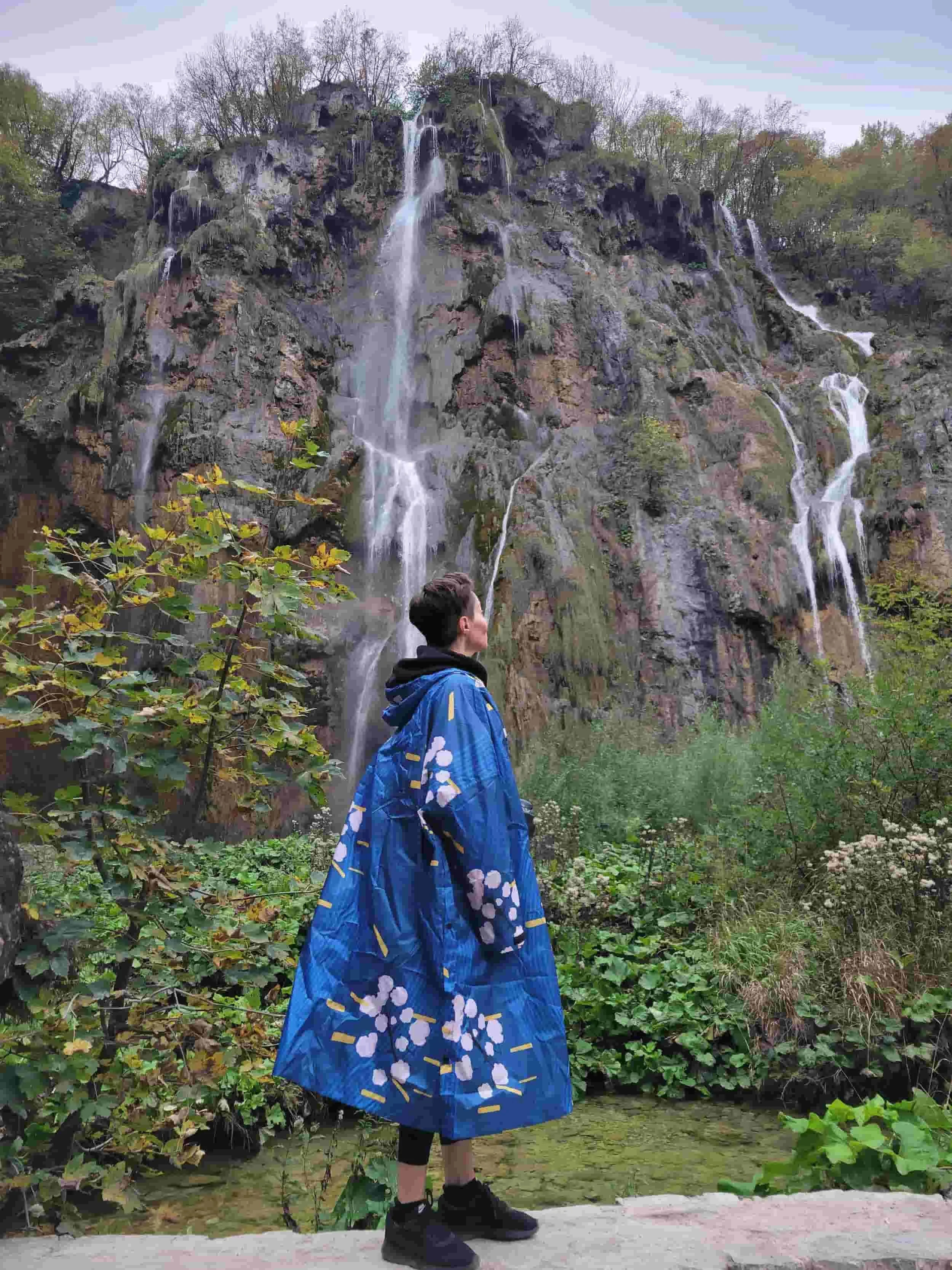 Great Waterfall at Plitviče Lakes National Park Croatia