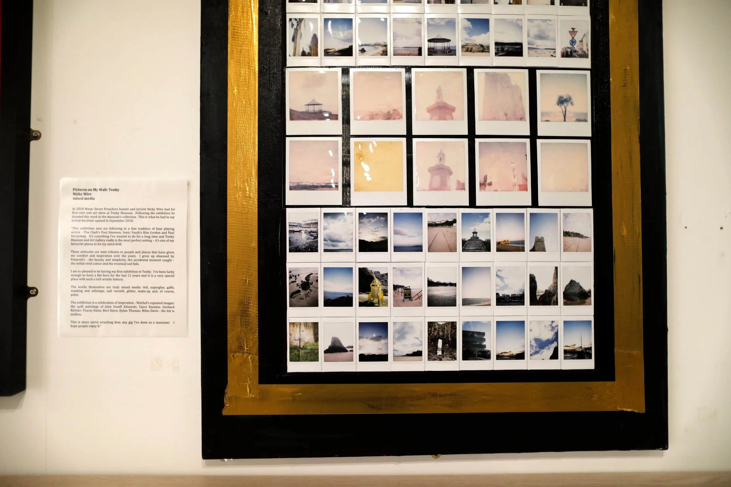 Photography exhibit at Tenby Museum &amp; Art Gallery in Tenby Wales