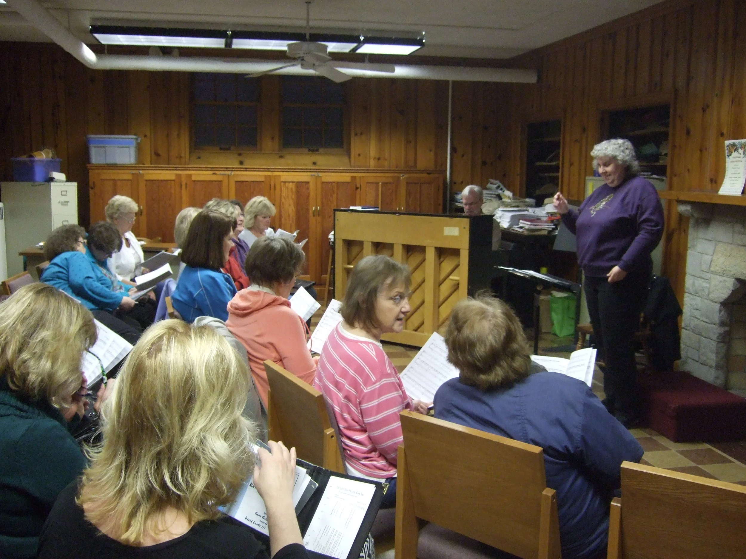 Join a musical group...