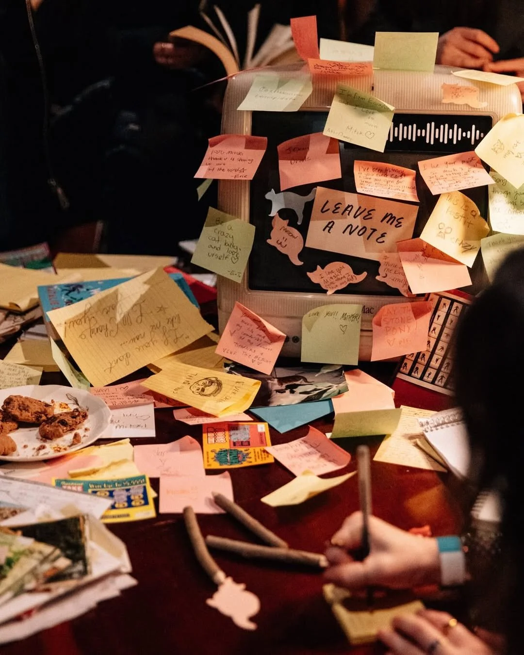  The activation invited guests into a fully realized narrative environment, with custom typography, wayfinding, and spatial graphic elements integrated throughout the space. 