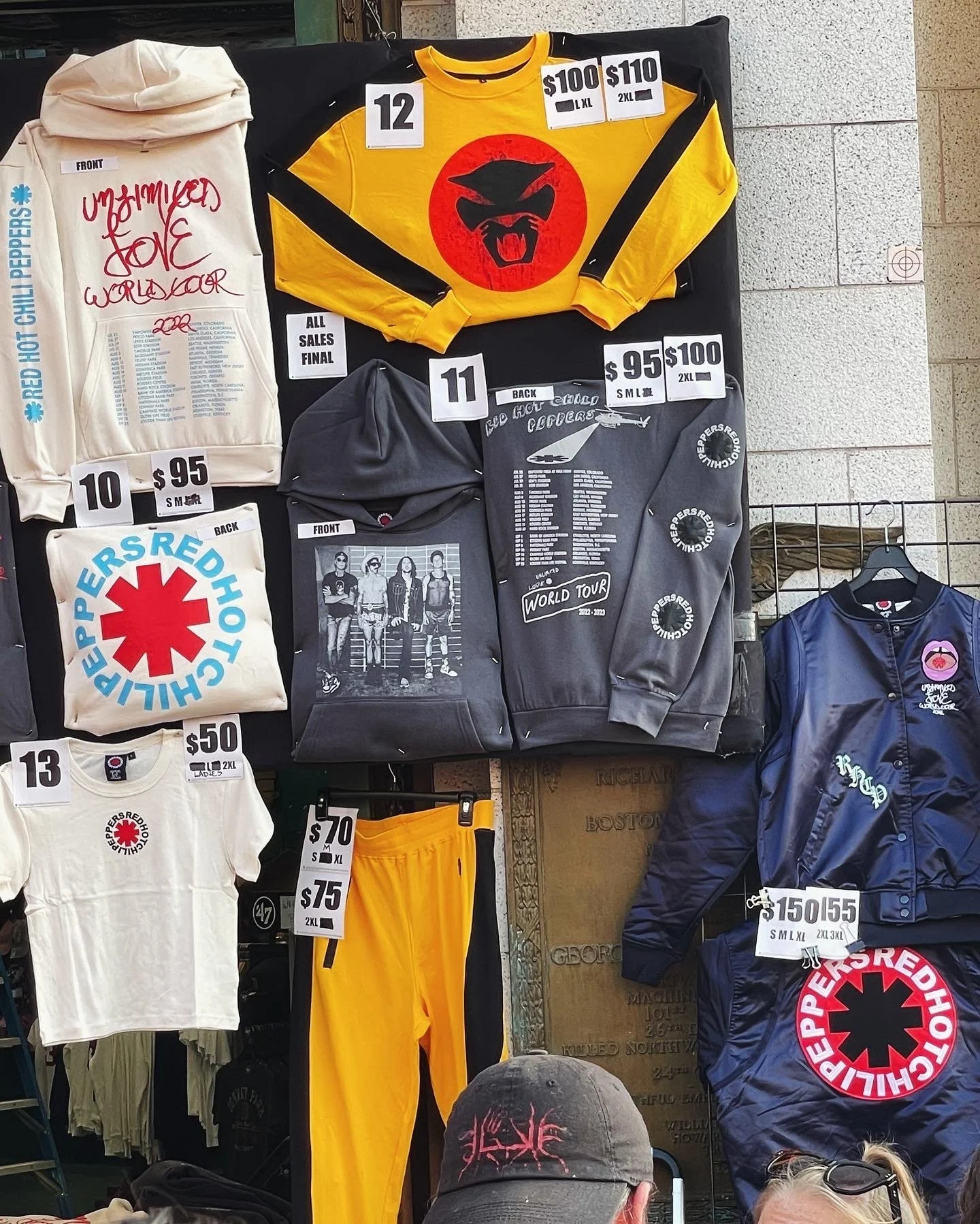  A selection of Thundercat tour merchandise designs 