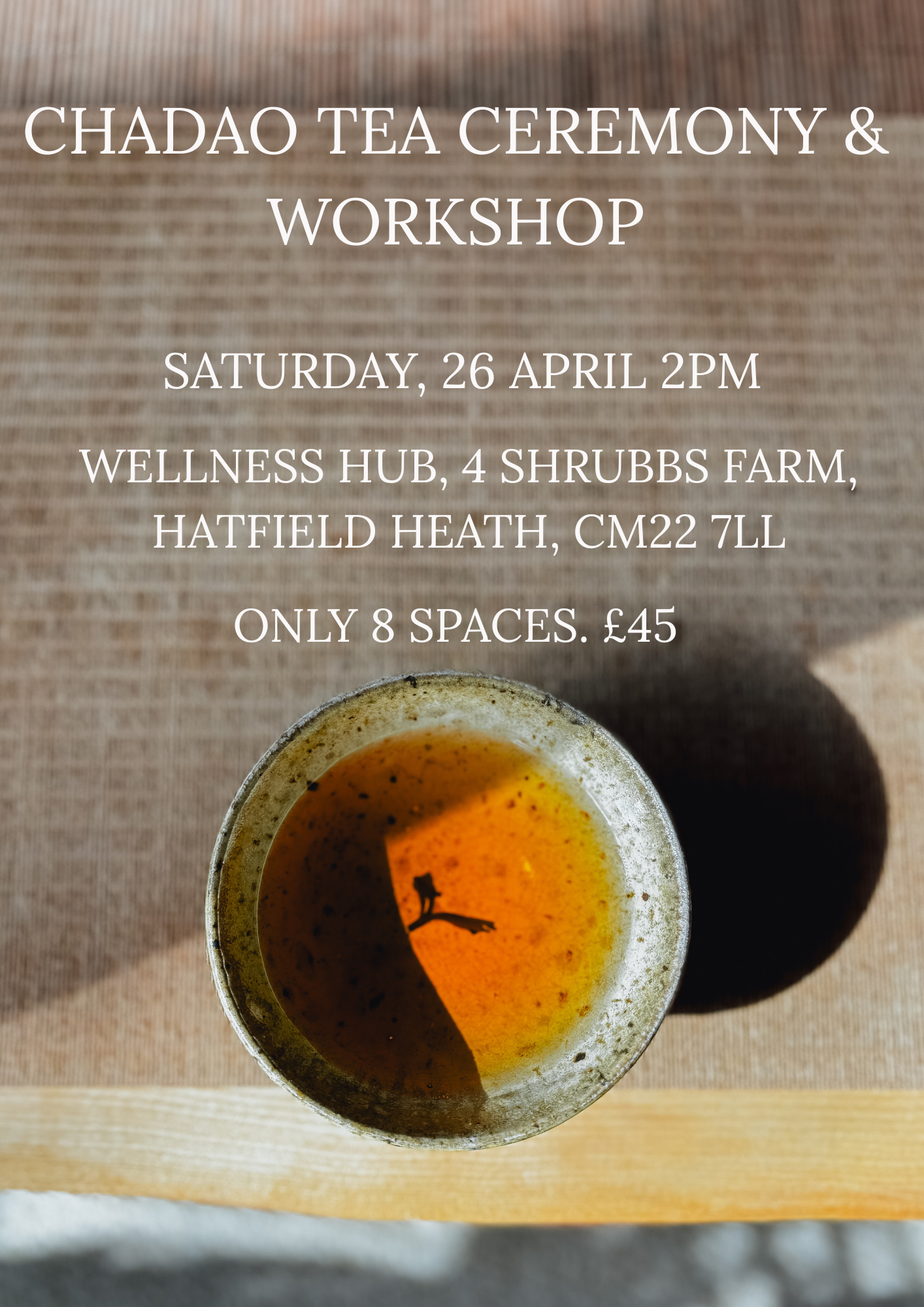 Chado Tea Ceremony and Workshop