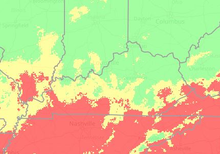 Head Scab Risk map from May 2 - http://www.wheatscab.psu.edu/