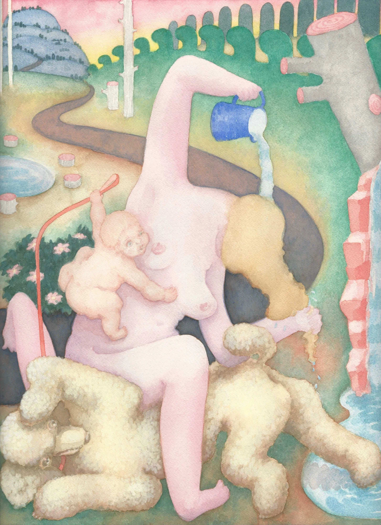 DRINKING, WALKING, WASHING, 2015