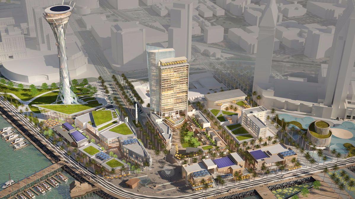 Seaport San Diego would replace Seaport Village. (San Diego Unified Port District)