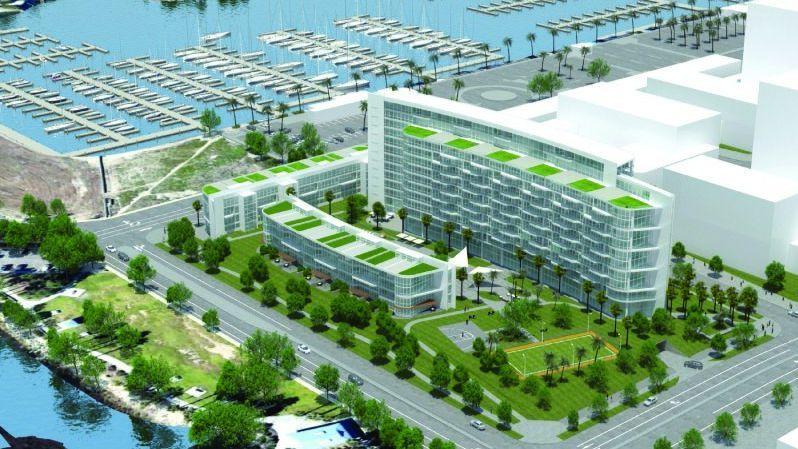 Pacifica and the port agreed to swap to allow the company to build a hotel and residential project as part of the Chula Vista Bayfront project. (San Diego Unified Port District)