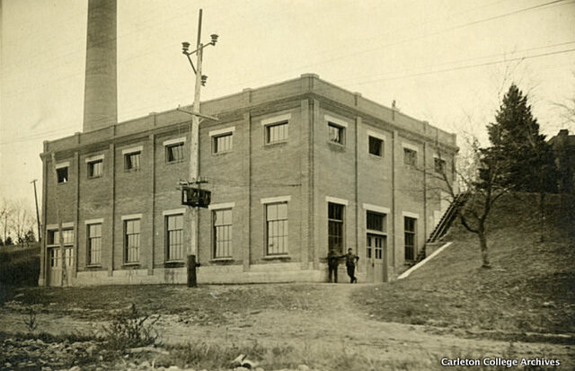 Carleton's Heating Plant circa 1910