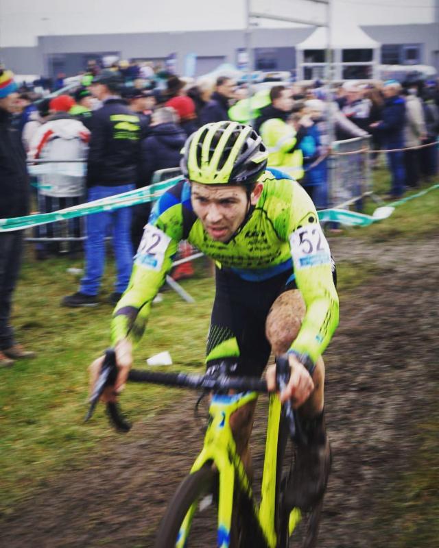 Cycle-Smart athlete and coach Michael van den Ham finishes out his season with a strong result at Superprestige Hoogstraten. Photo: Tatjana Jonckheere.