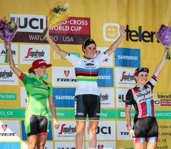 Ellen Noble places 3rd at the Trek Waterloo World Cup in the Elite Women.