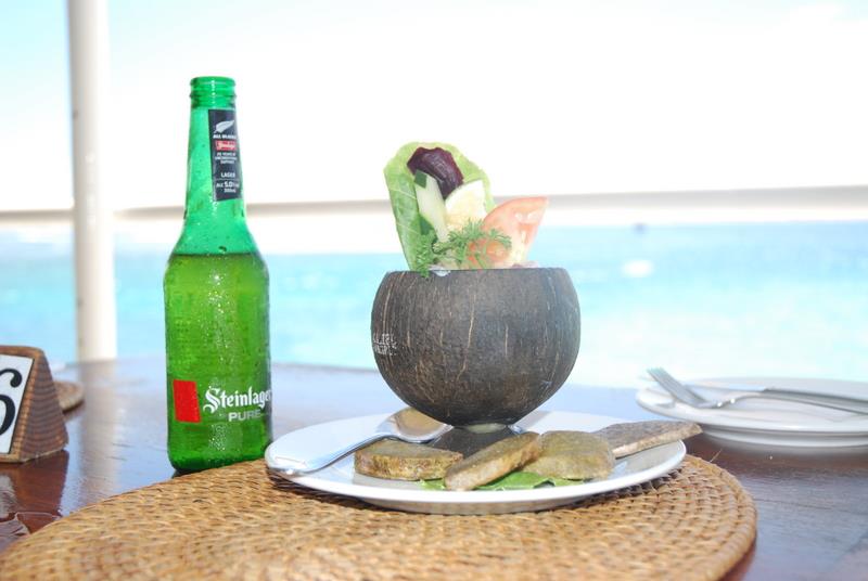 Cold beer - tick! Ika Mata - tick! Stunning view - tick!