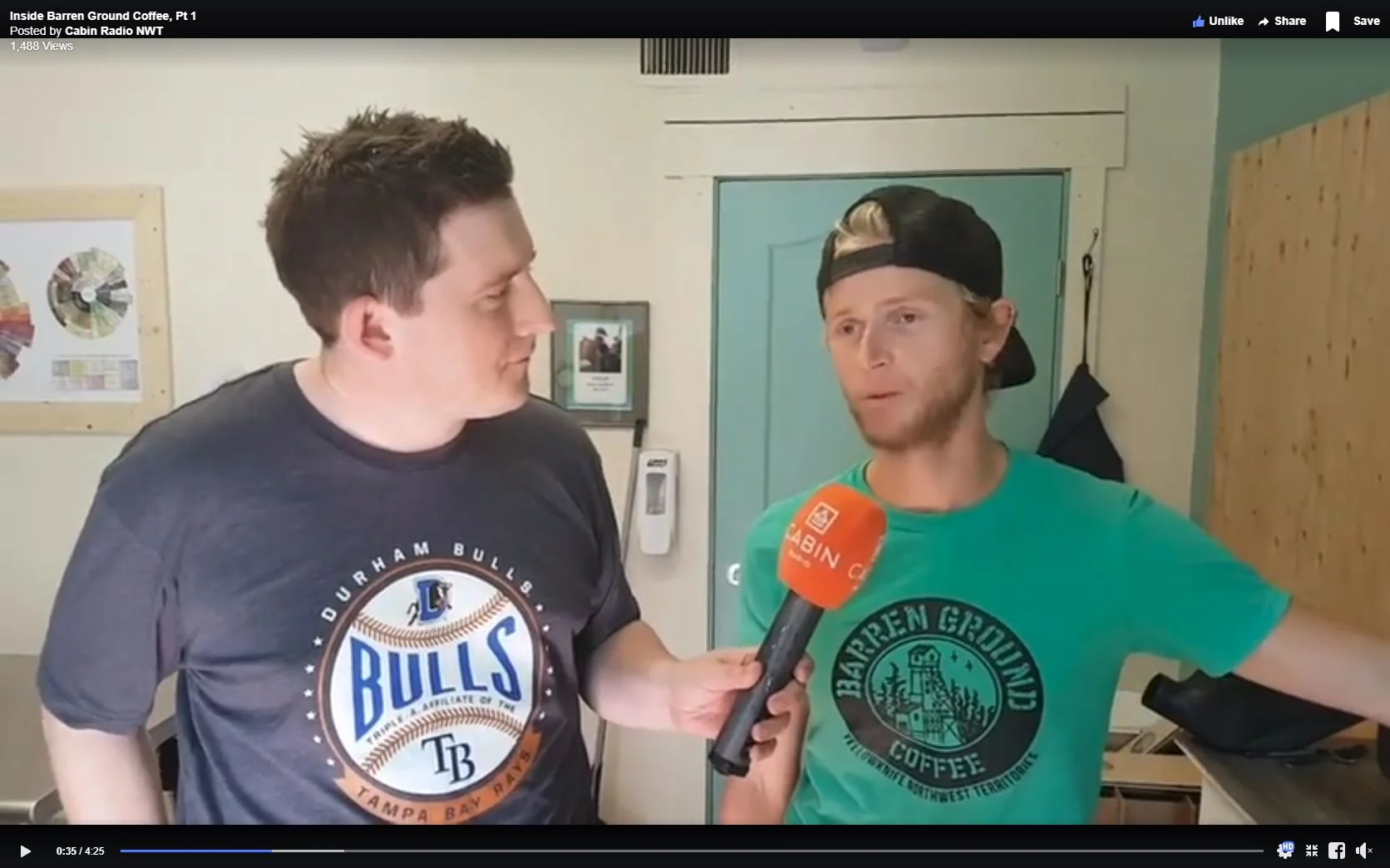 Inside Barren Ground Coffee, Pt 1