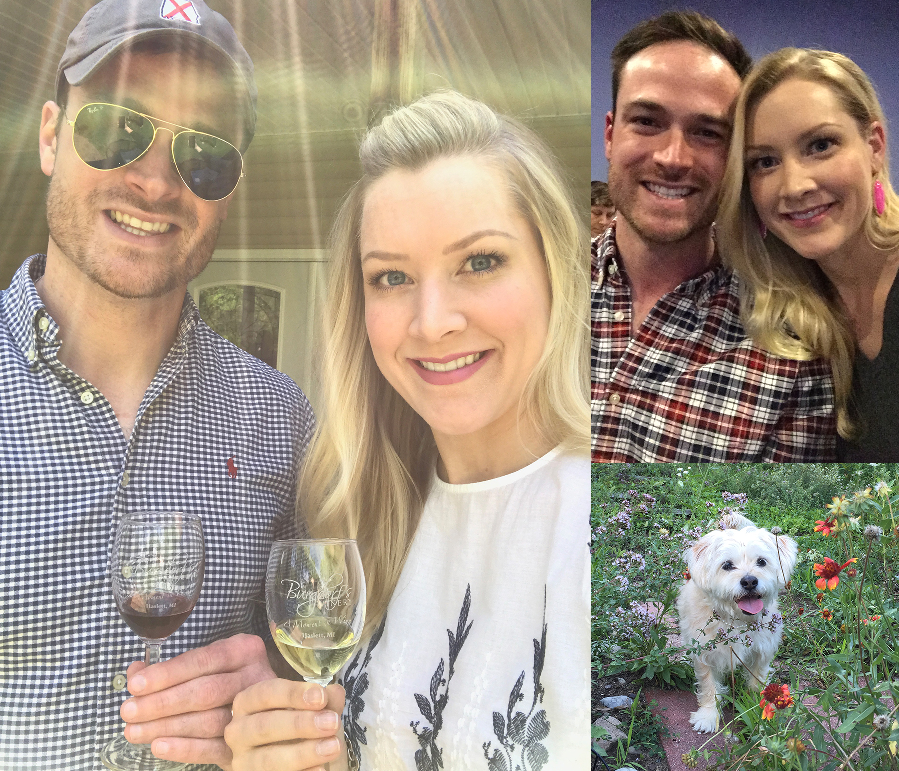 Sara, patrick and their dog Izzi