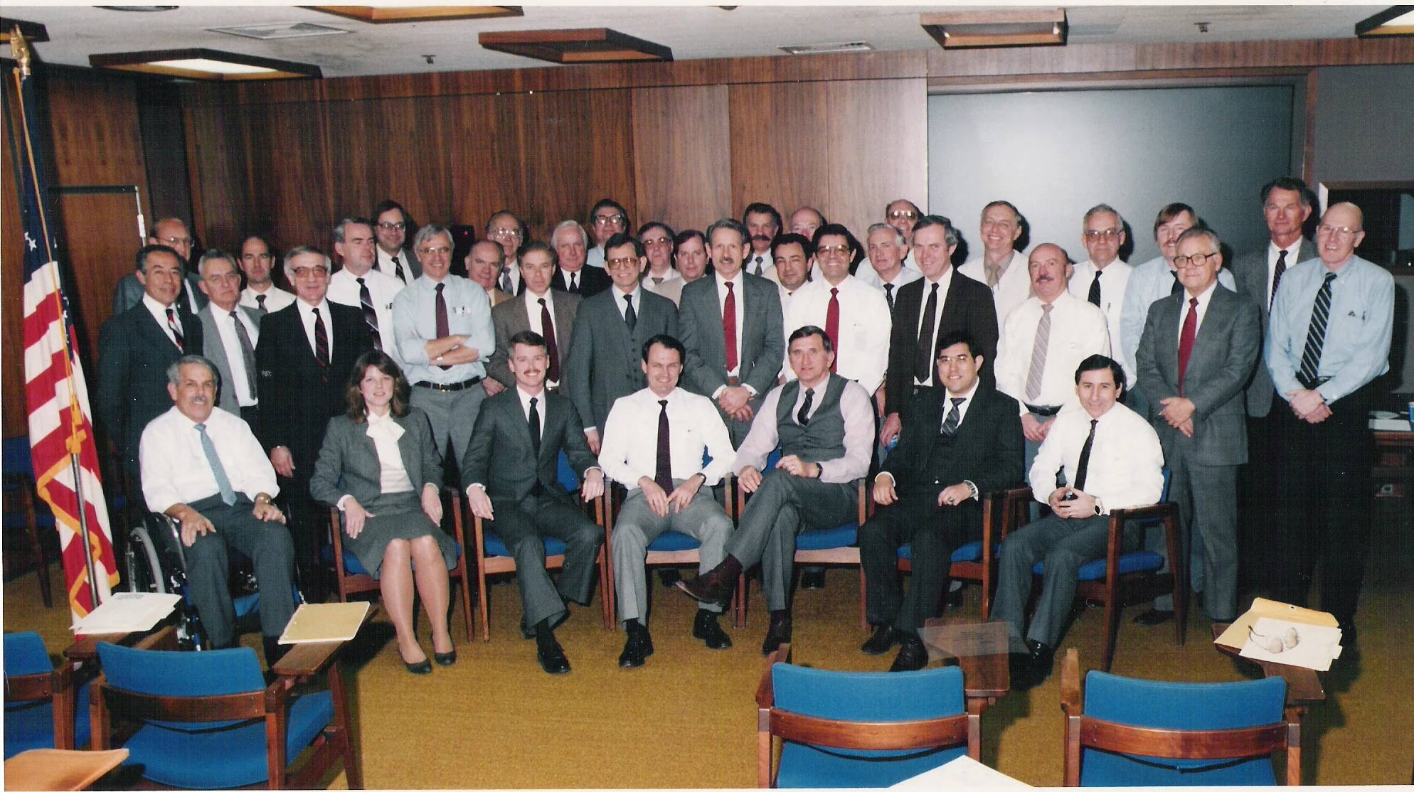 Program Review Meeting in the mid eighties.jpg